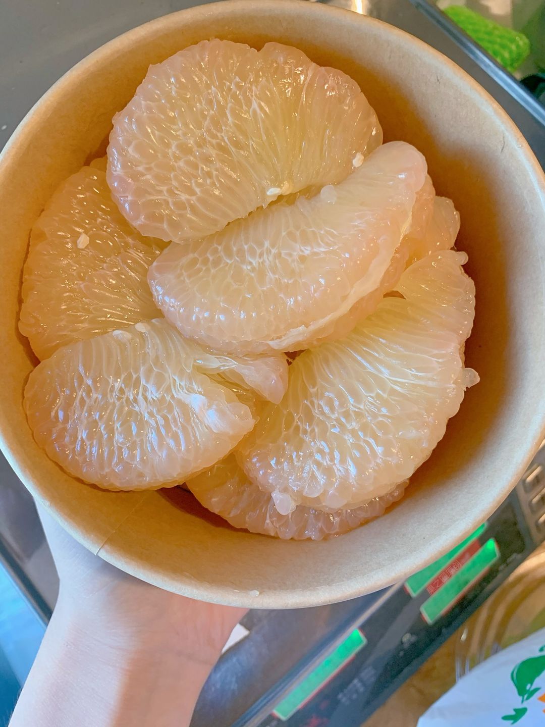 🍀谁能拒绝一盒剥好的柚子呢！更何况是柚中
