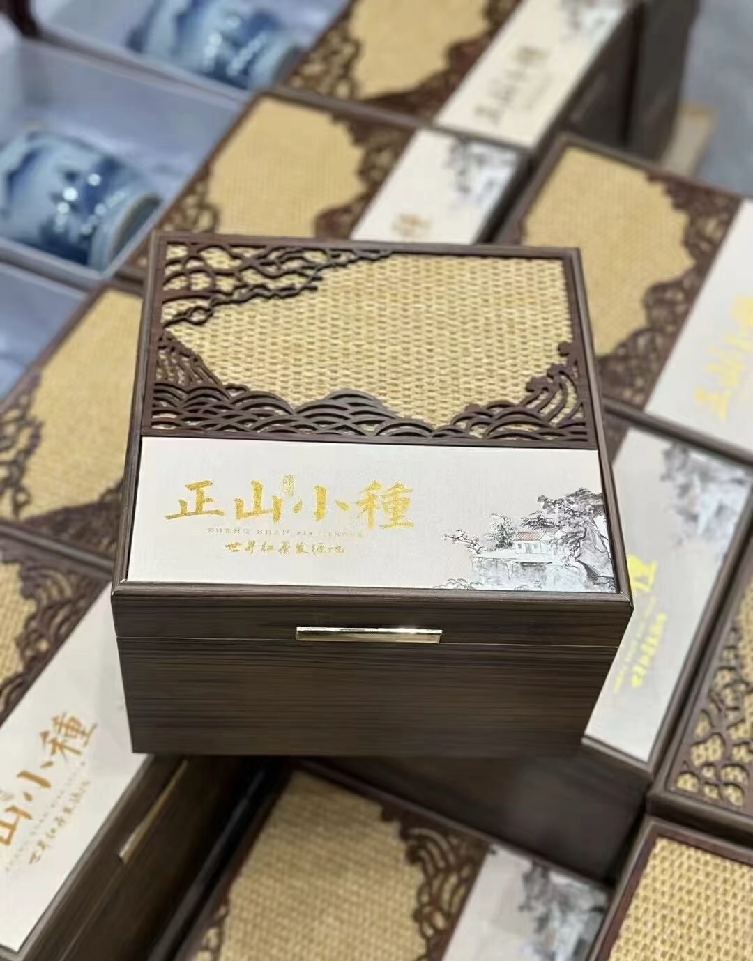 【正山小种】传统工艺正山小种红茶，其成品 配图2