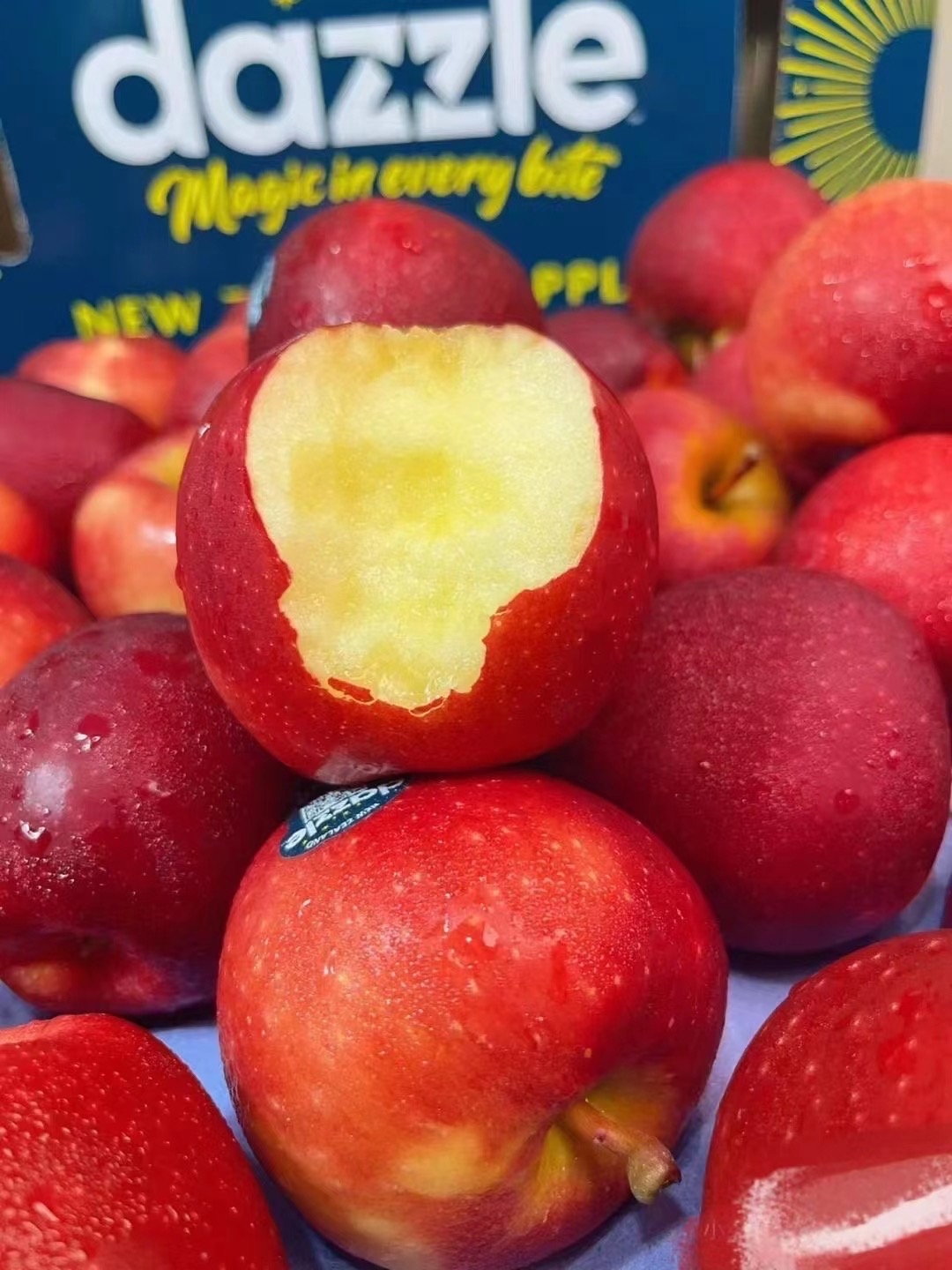 🇳🇿新西兰丹烁苹果🍎🍎🍎 皮特别薄，水分 配图1
