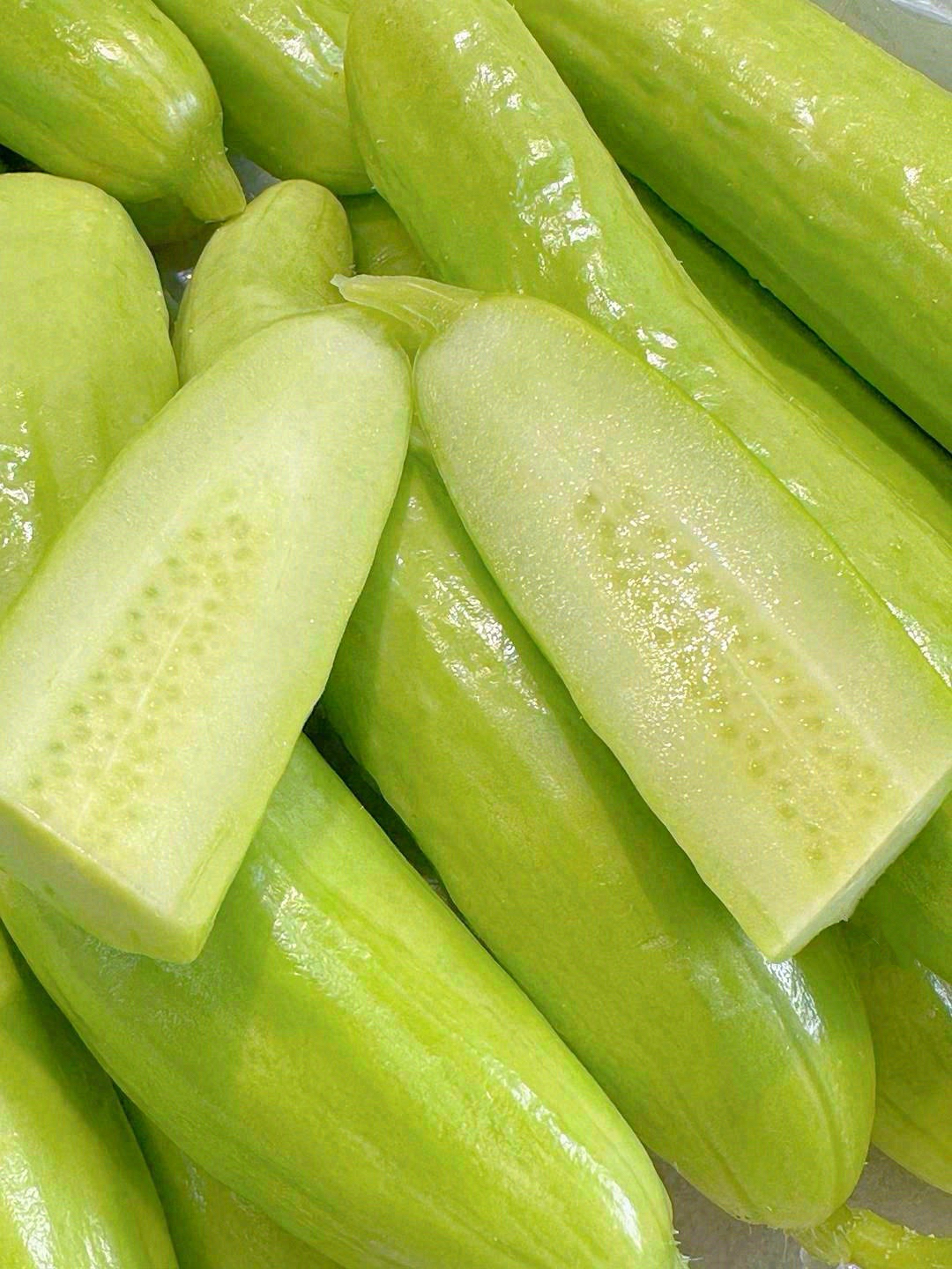 奶油小黄瓜🥒 通体如玉，鲜嫩碧绿，看起来 配图2