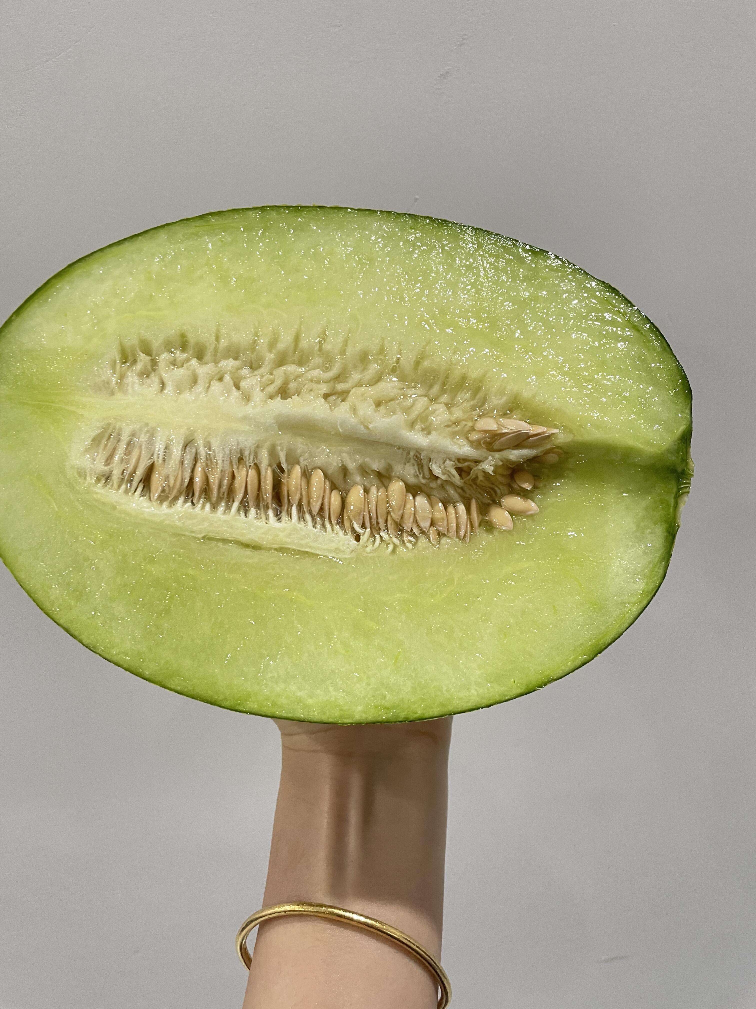🍈青帝蜜瓜，强势来袭。 😍脆甜爽口、汁水 配图1