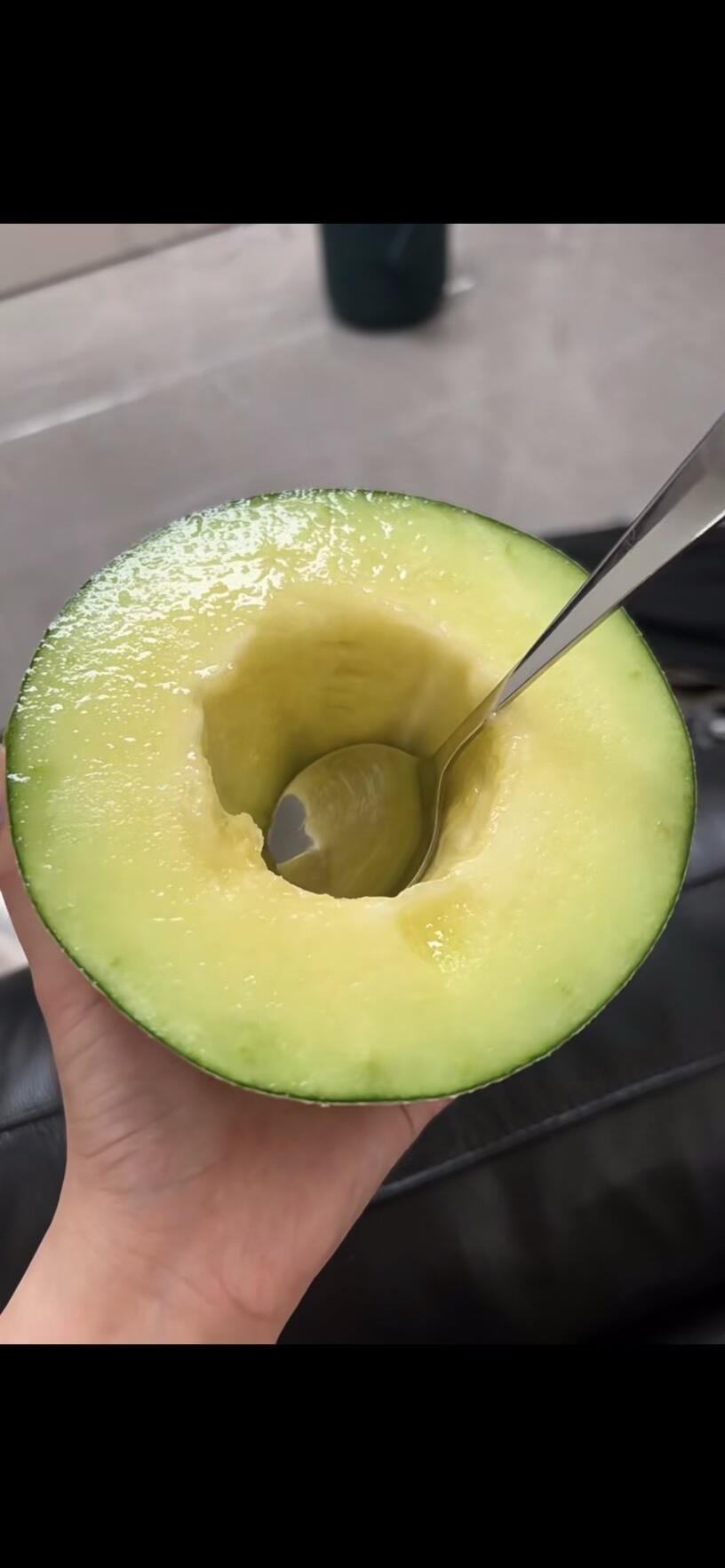 🍈 网纹瓜！ 纹路像艺术品🖼️ 切开蜜香 配图1