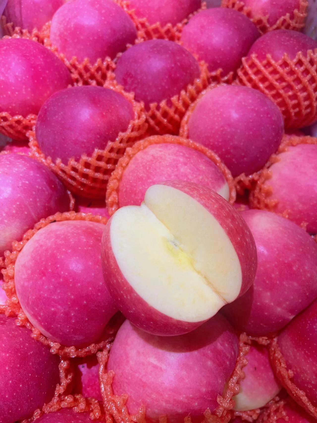 红玫瑰苹果，果如其名这苹果🍎真漂亮，红彤 配图1