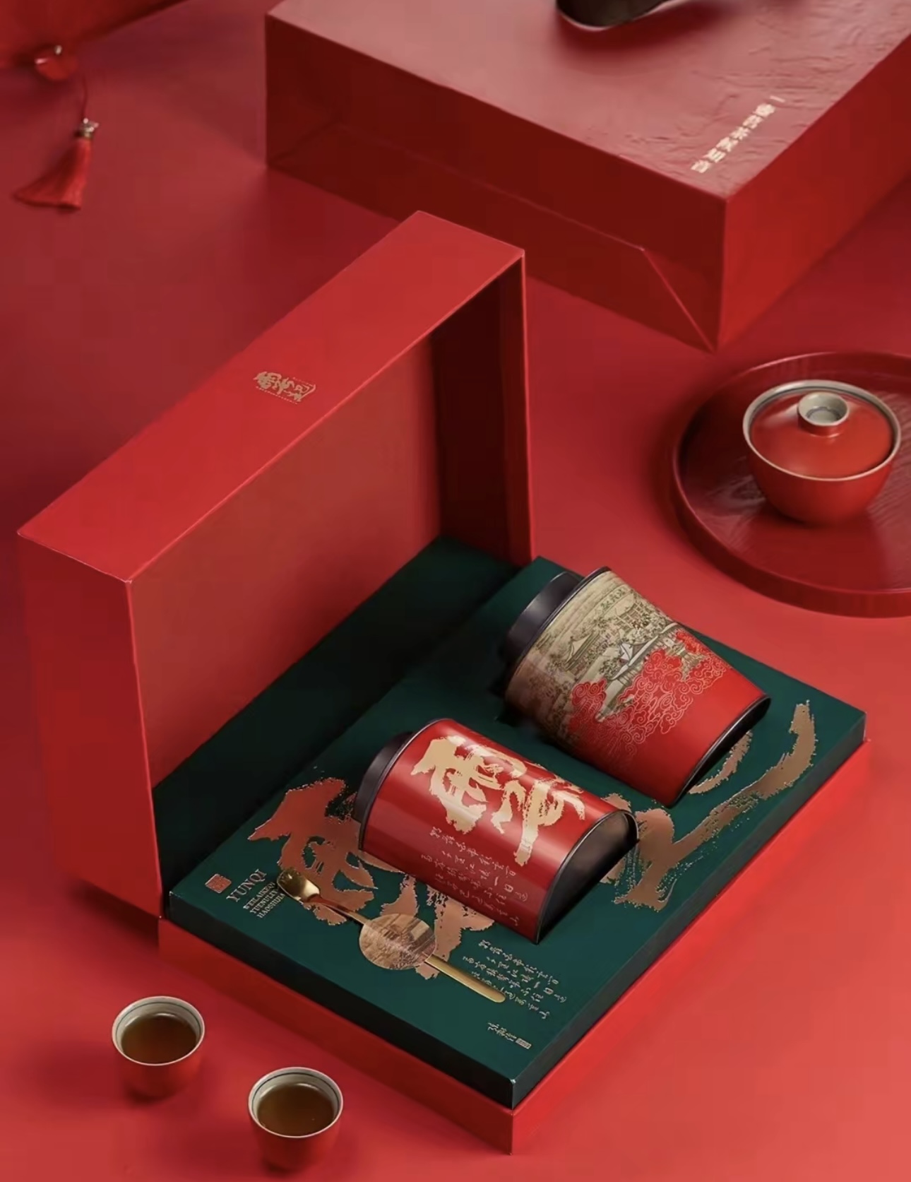 九曲红梅，茶汤红亮，回味甘甜，淡淡的花香 配图1