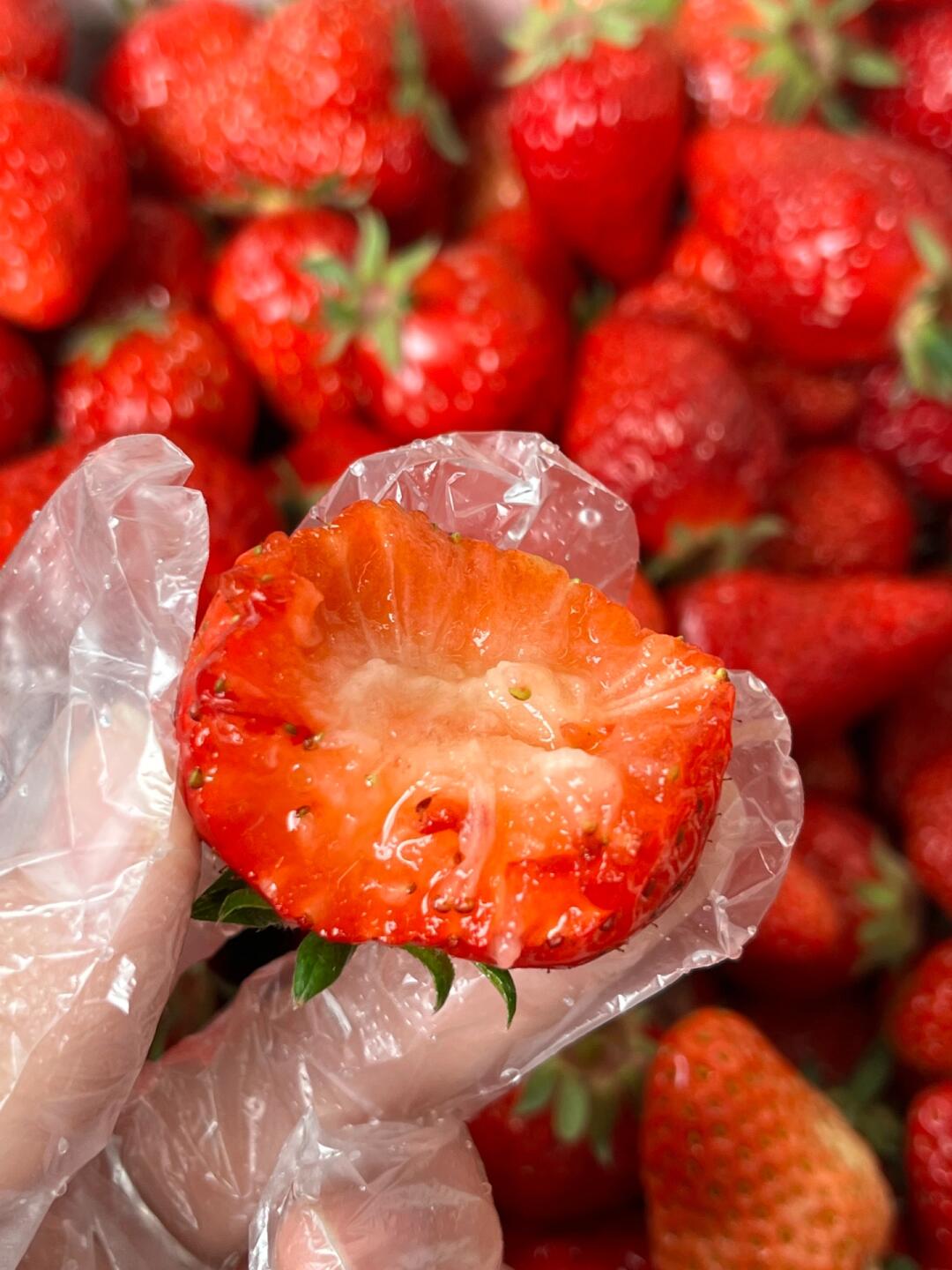 冬天的快乐🙂 丹东红颜草莓（超大果）🍓  配图2