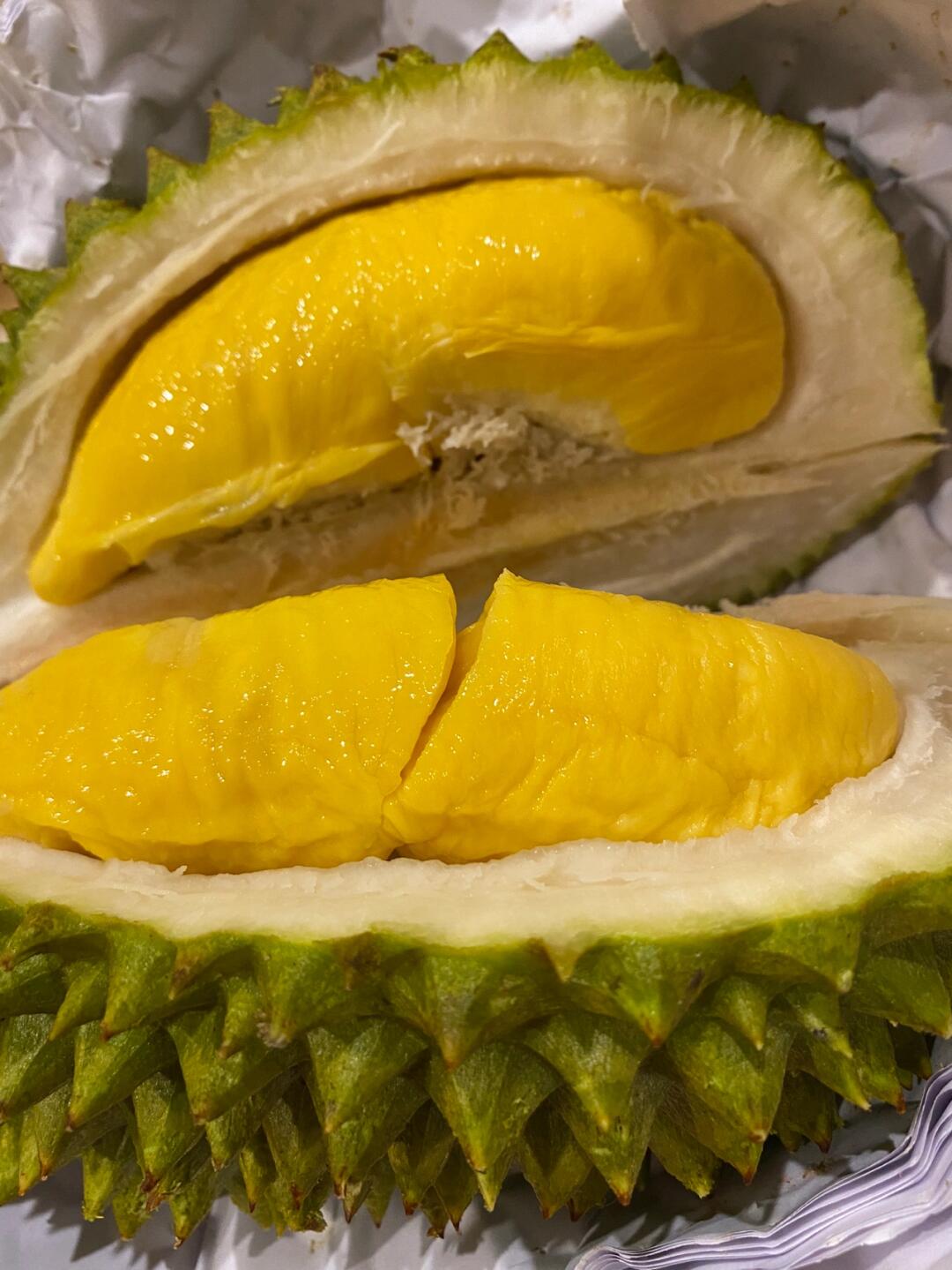 猫山王榴莲上线啦！🌟 果肉金黄，香气扑鼻 配图1