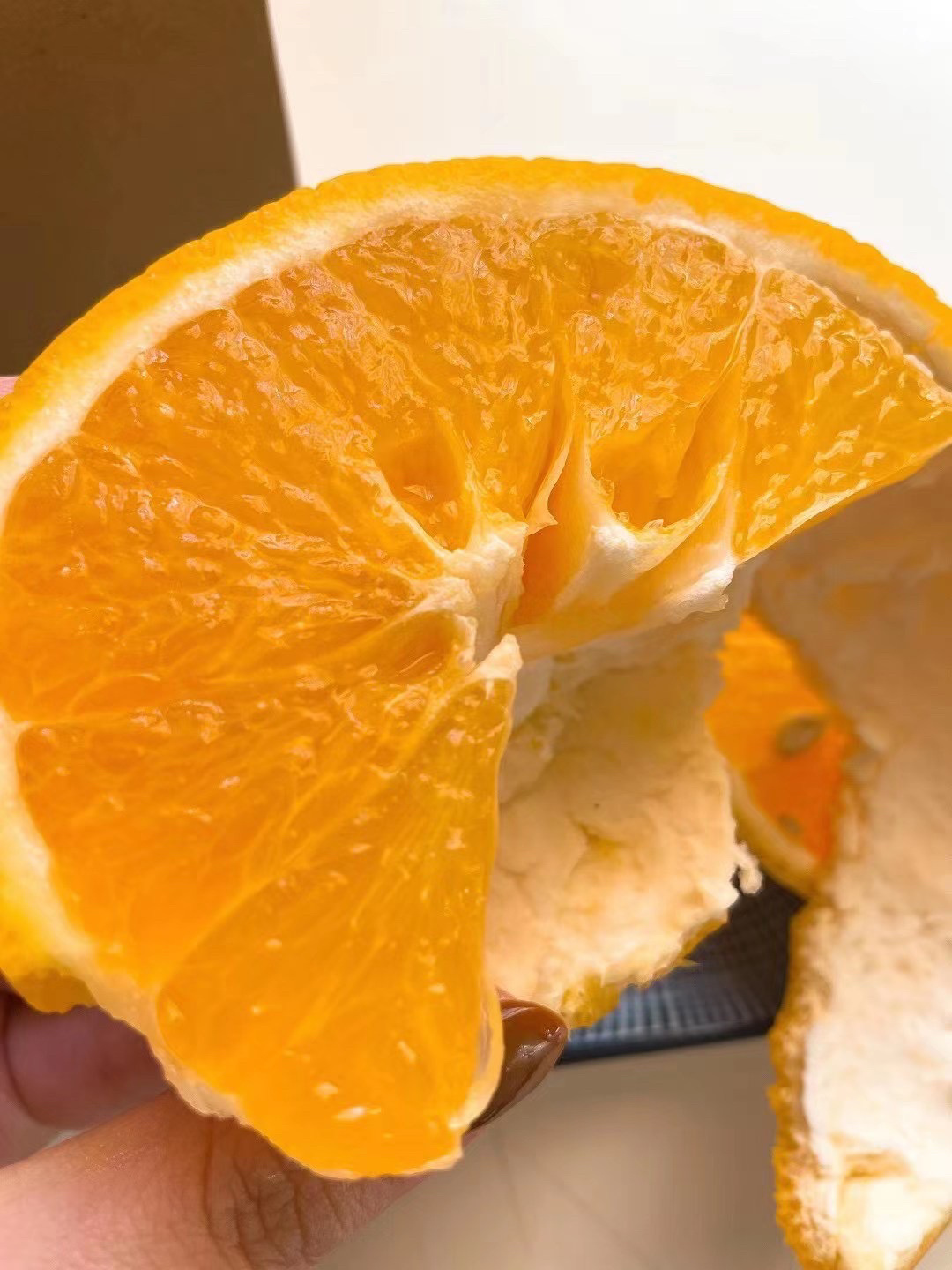 🍊这个甜心柚，清甜爽口多汁 别看外表长的 配图1