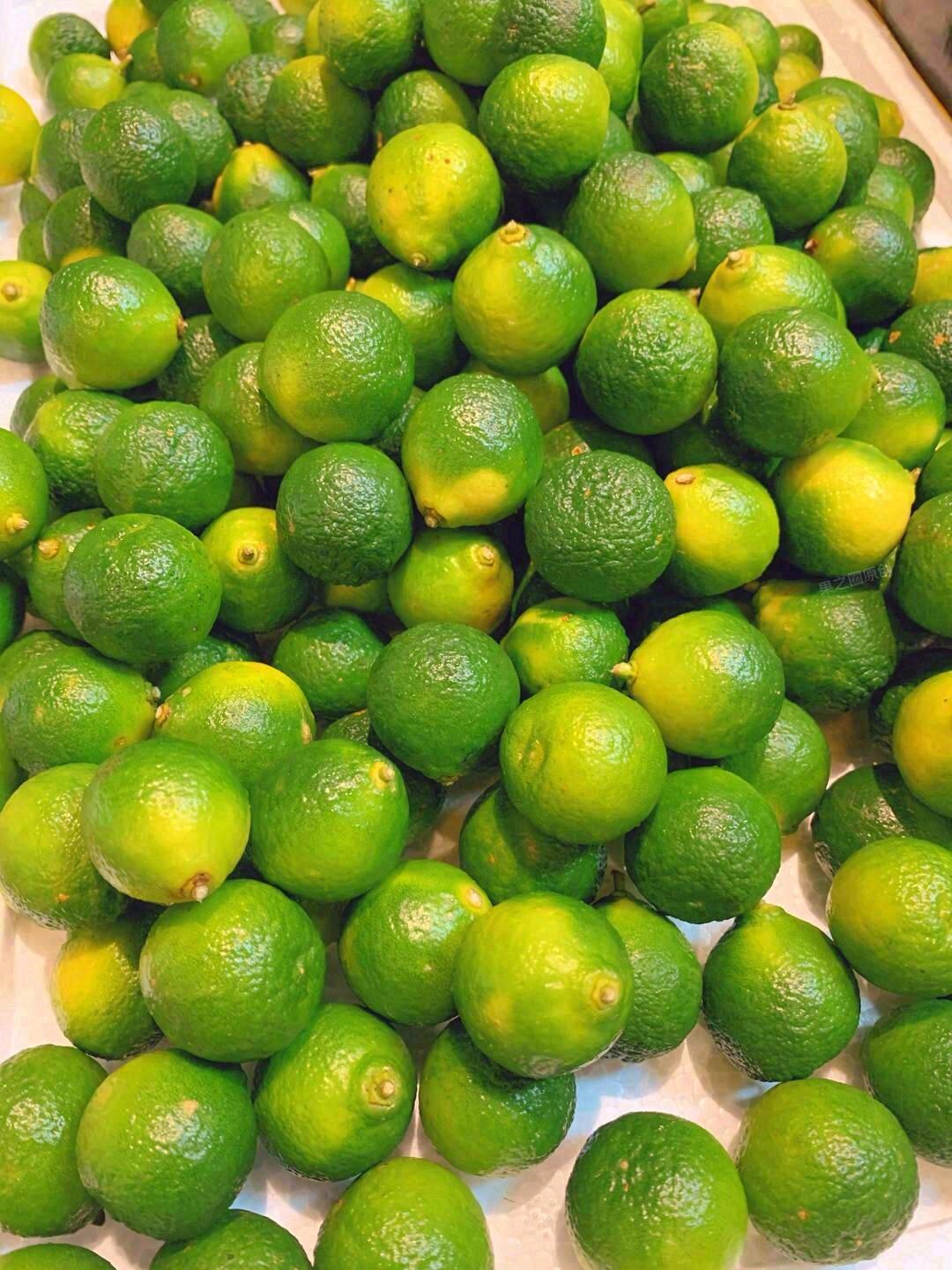 🍋 小青柠！ 碧绿圆润超Q💚 切开汁水爆 配图2