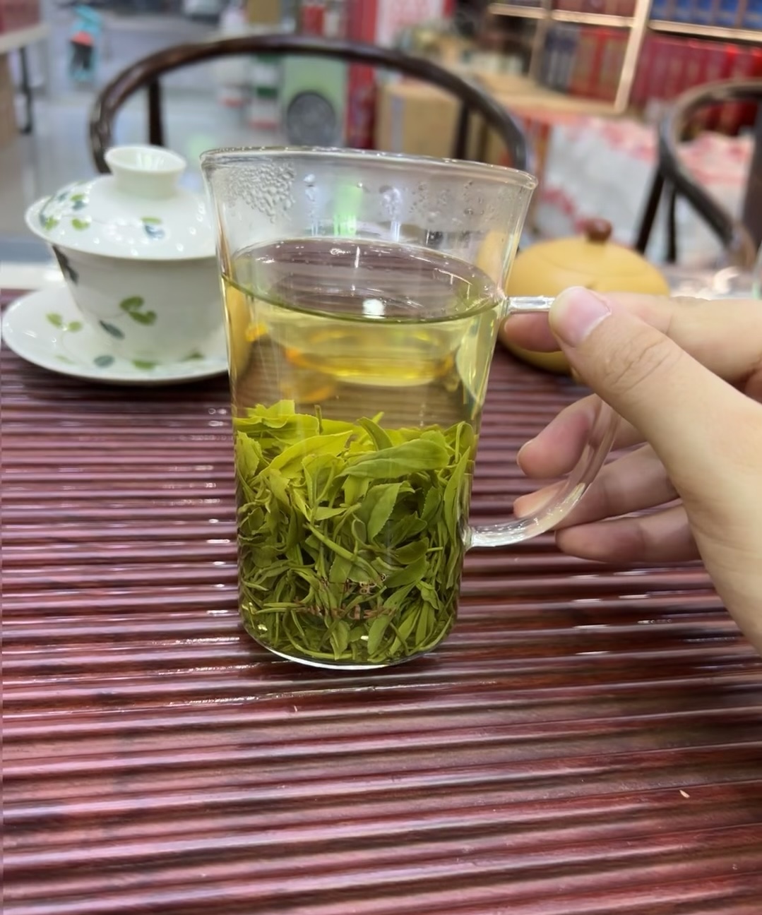 日照绿茶是中国最北方的茶。具有汤色黄绿明 配图3