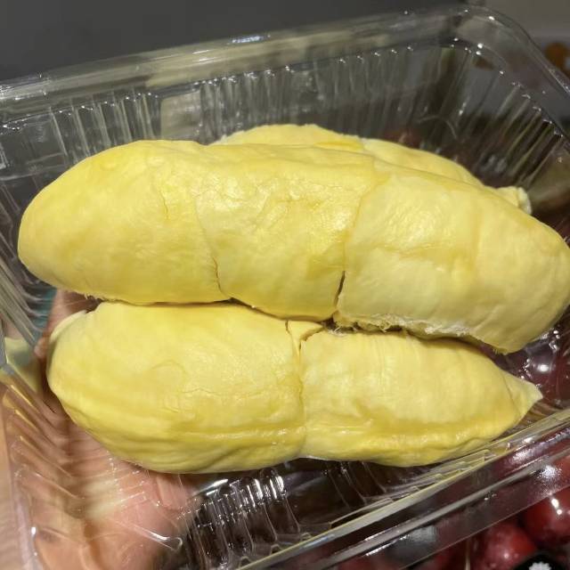 【💕泰国🇹🇭金枕头榴莲】 果肉嫩黄肥厚， 配图1