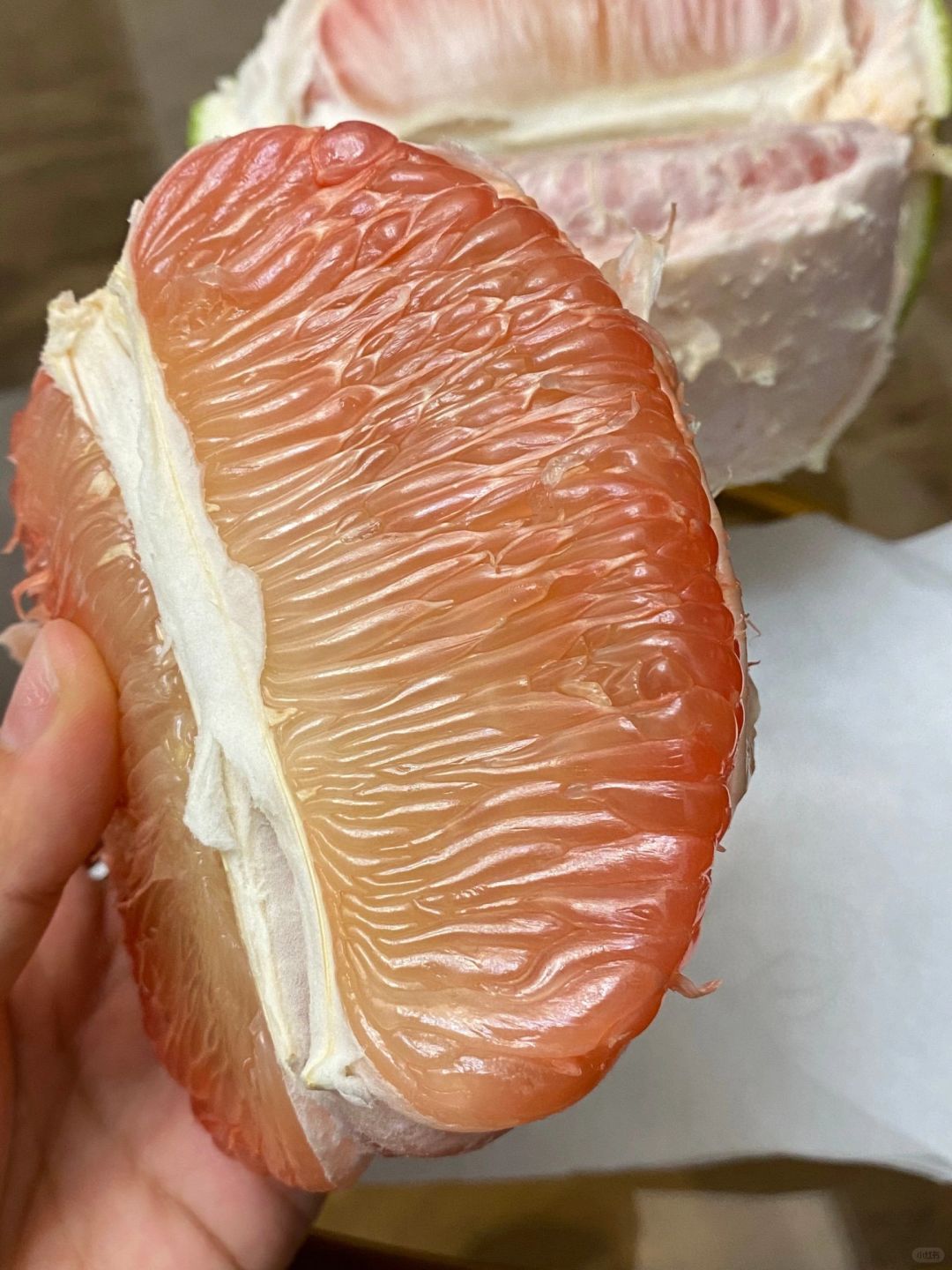 真的狠狠爱上翡翠柚🍈！和普通柚子软趴趴的 配图2