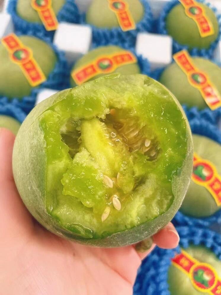 😍超喜欢吃的绿宝石甜瓜✔️ 每次都等不及 配图2