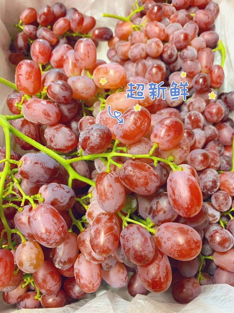 🍇🍇肉眼可见的新鲜：🔸果梗青绿🔸果粒硬脆 配图3