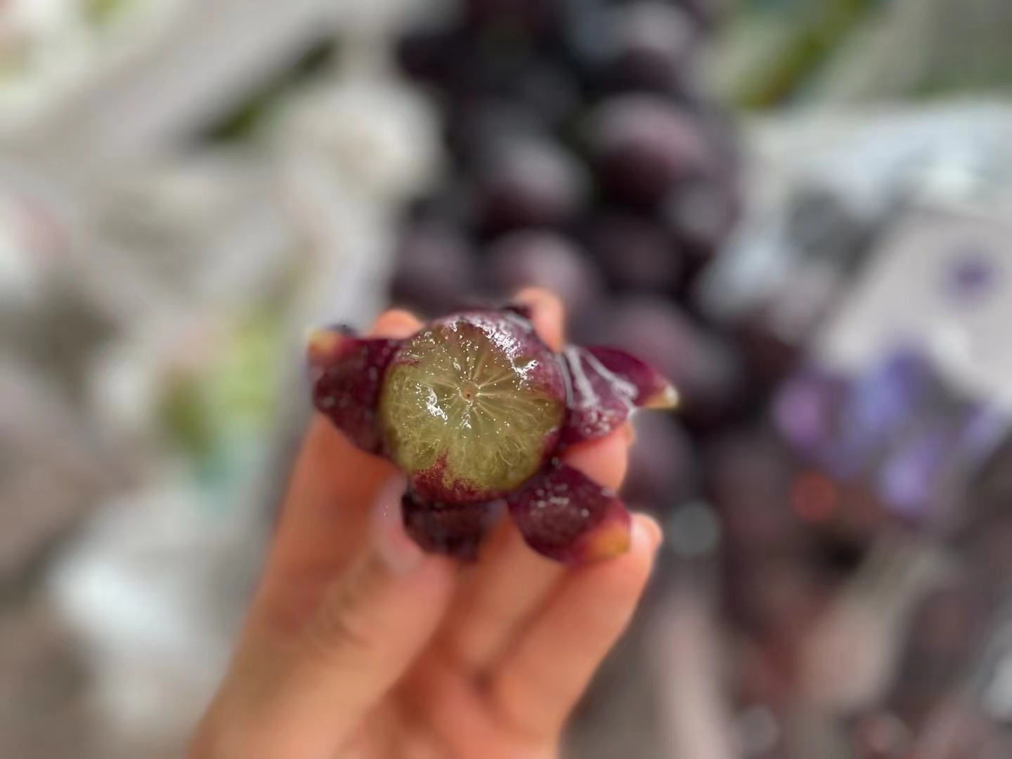 🍇甜蜜治愈💦🈶️【姬珠葡萄🍇】 不夸张的 配图1
