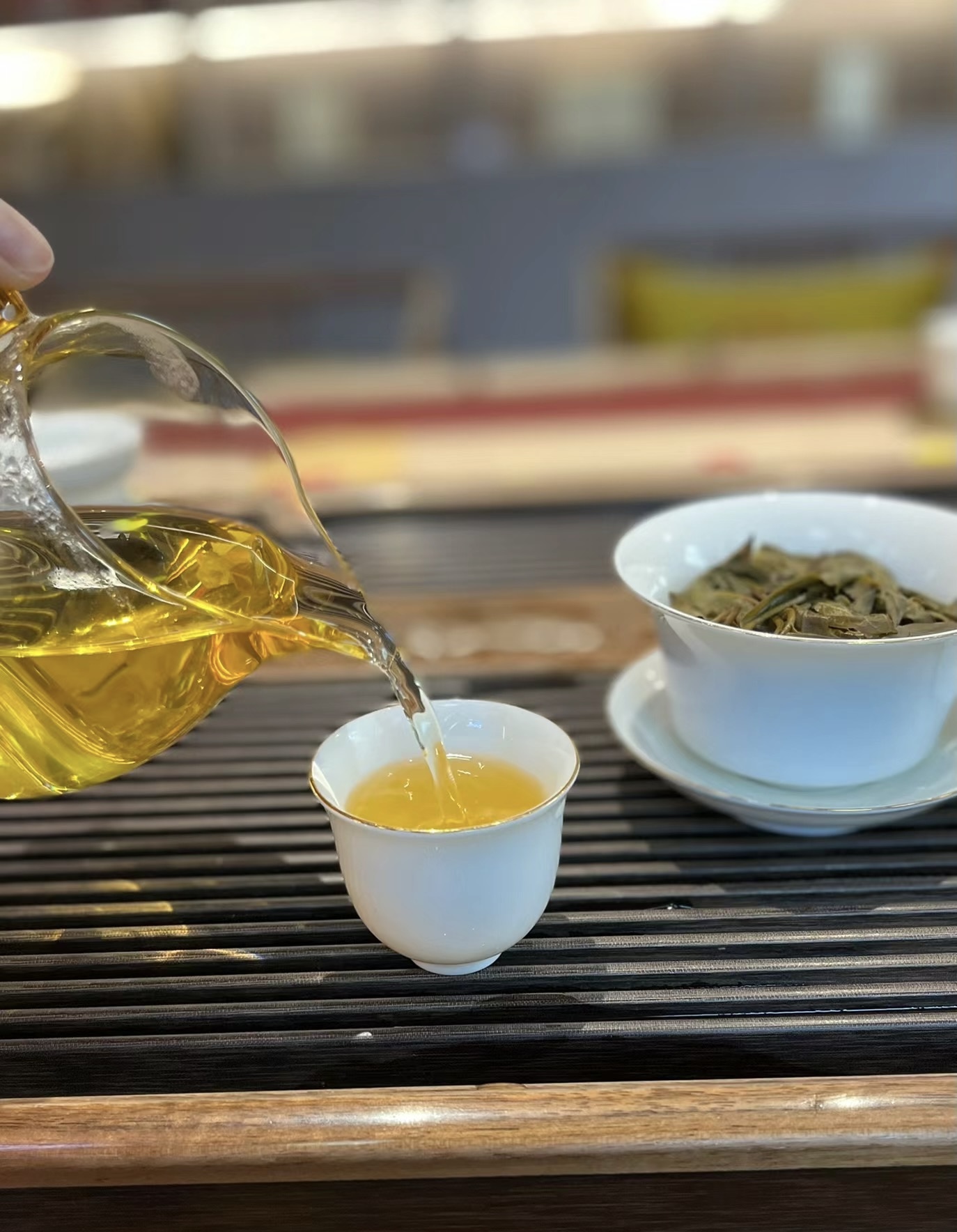 🔥优质茶叶新鲜上市啦！翠绿的叶片，金黄的 配图1