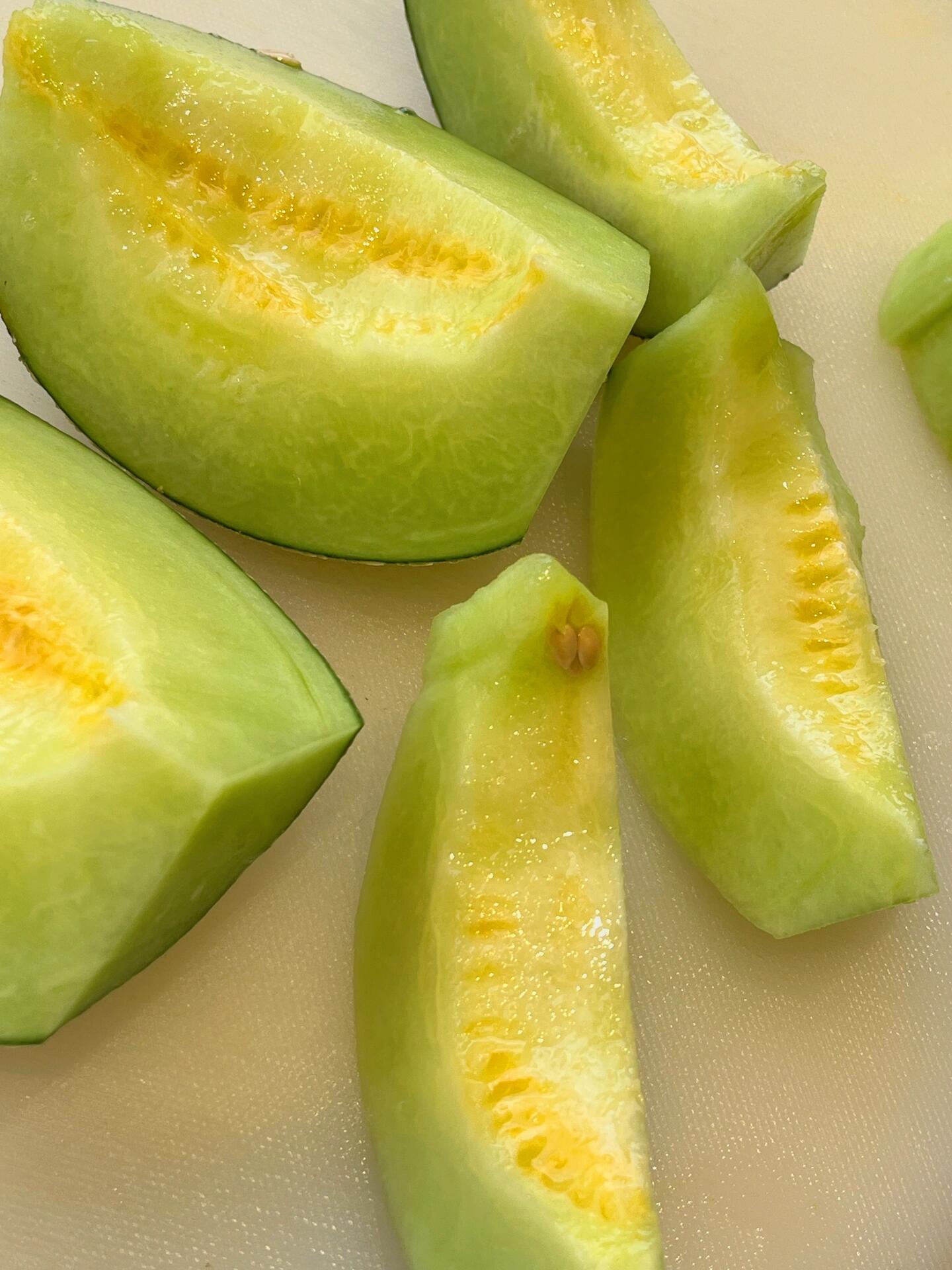 玫珑蜜瓜🍈🍈约起来✔️ 翡翠般玲珑剔透的 配图1