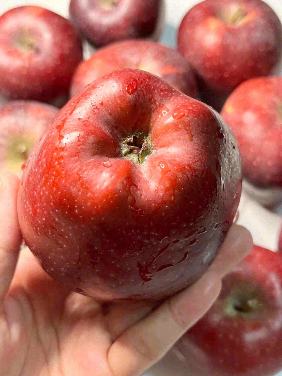 颜值控是不是已经醉倒😍 花牛苹果确实很漂 配图1
