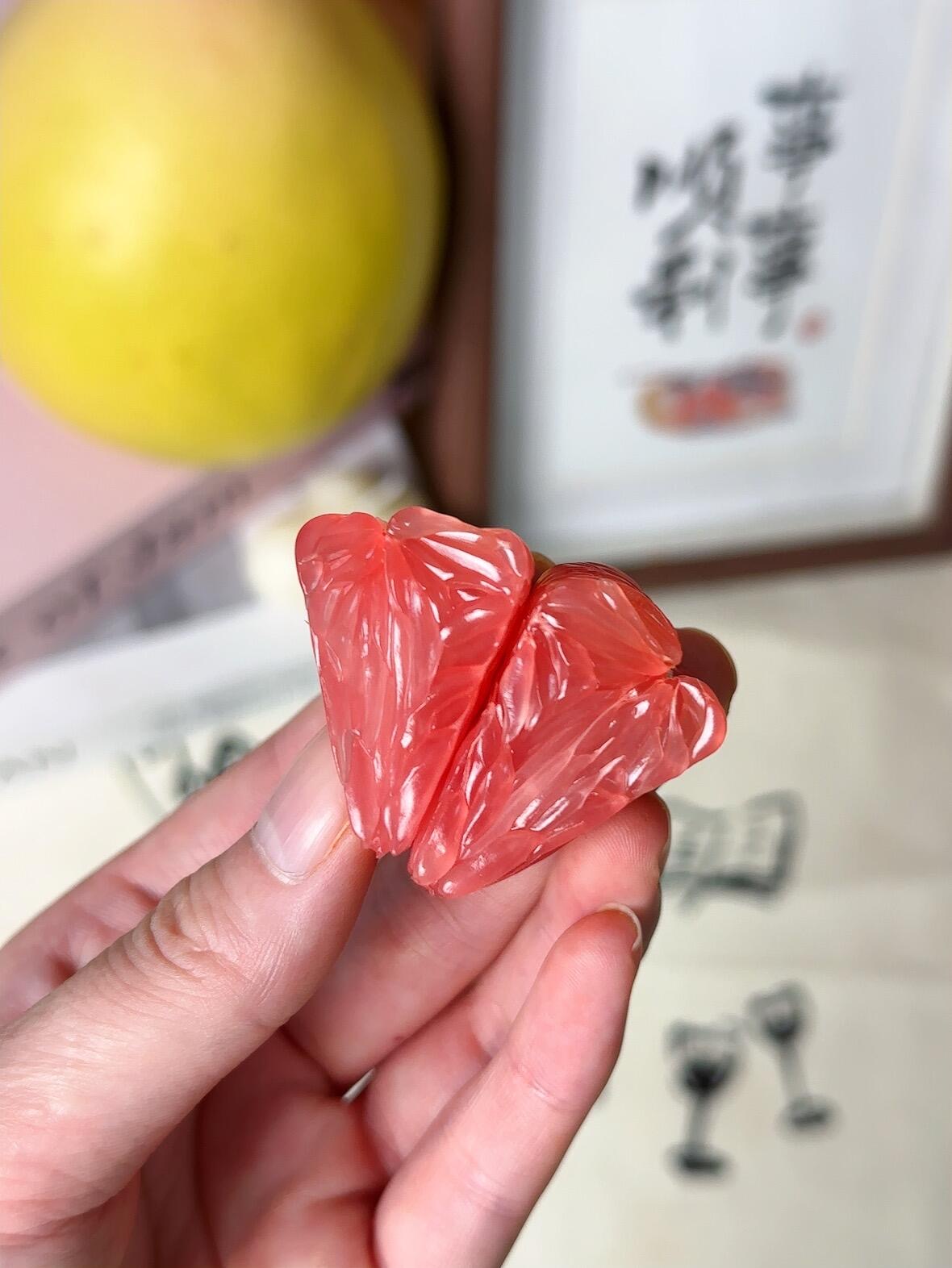 🍂秋天来了，怎么少的了红柚子，❤️三红柚 配图1