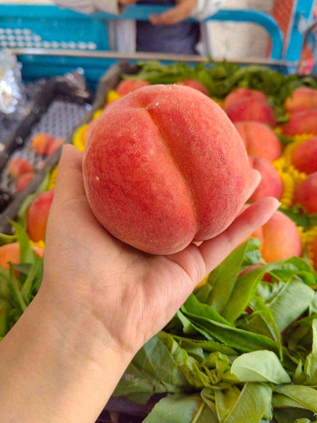 软硬两吃的大红桃🍑 鲜吃脆甜，🌷适当放一 配图1