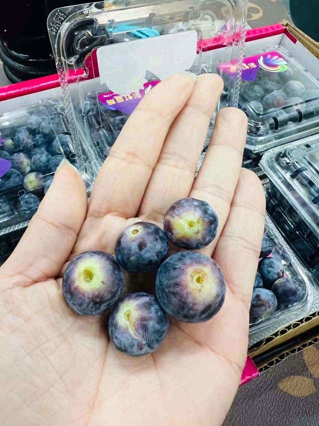 🌈遇见梦幻色彩，尝鲜彩虹蓝莓🍇！每一颗都 配图1
