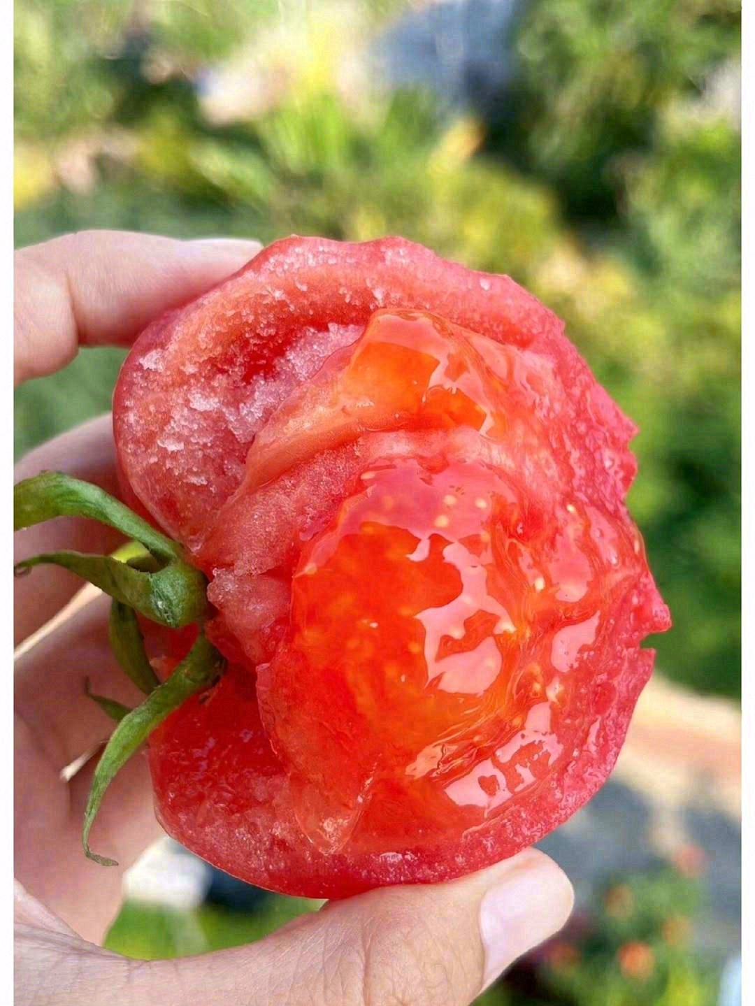 😋细细品味，清香的汁水混着厚实沙粒感的果 配图1
