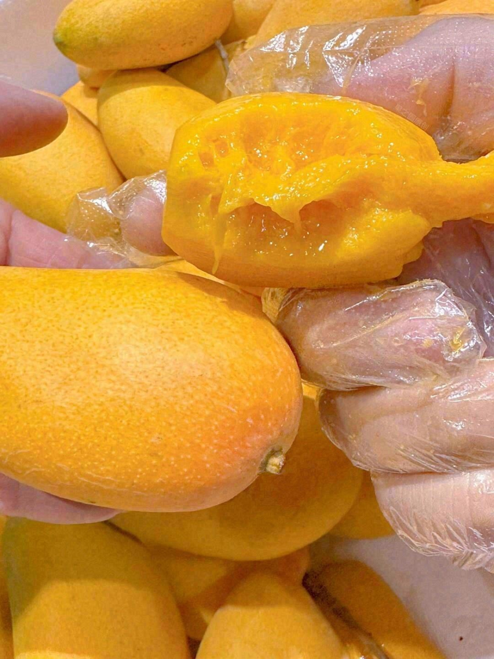 小台芒果💛香甜多汁、筋络少，橙黄色的果肉 配图2