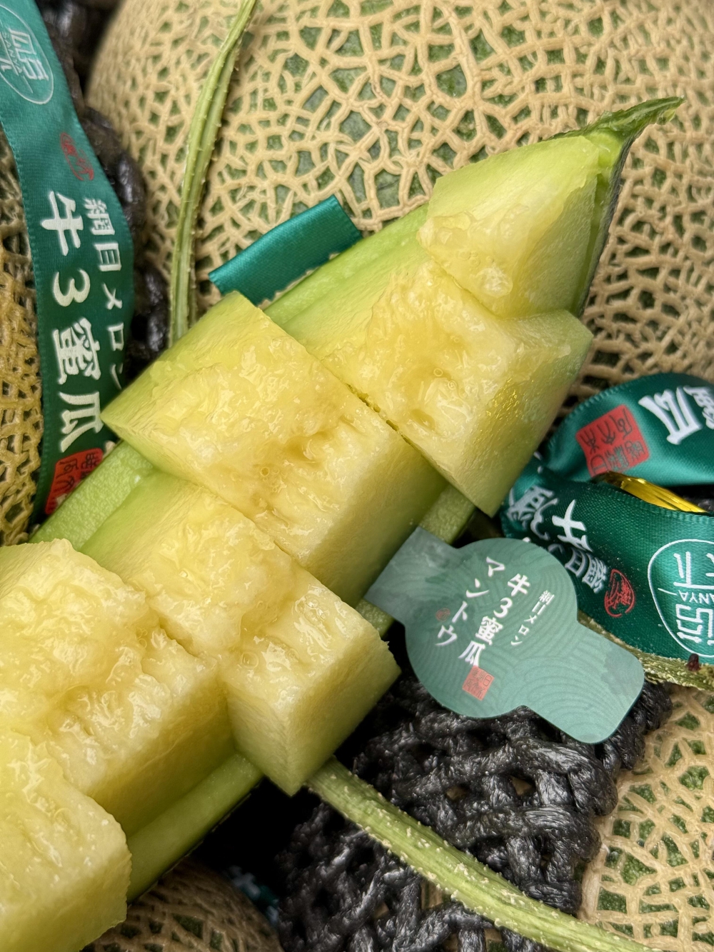 牛三蜜瓜🍈～酥甜瓜代表牛三蜜瓜～嘎嘎甜～ 配图1