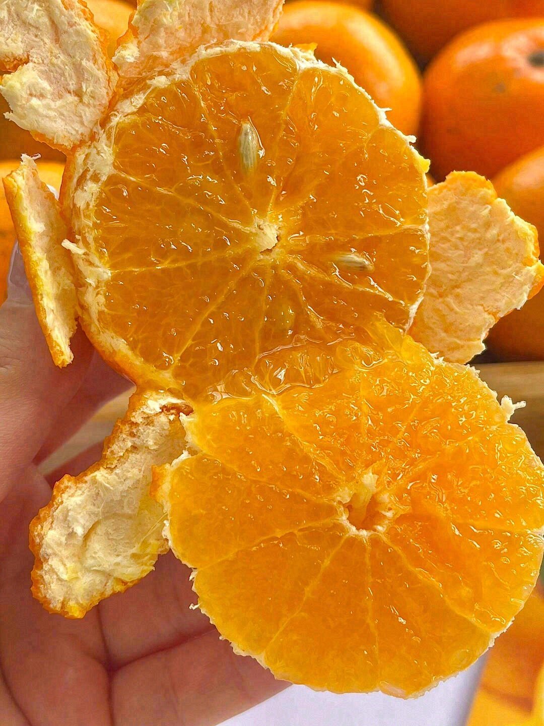 ?这个沃柑自带糖心一样，真的是一口难忘? 配图3