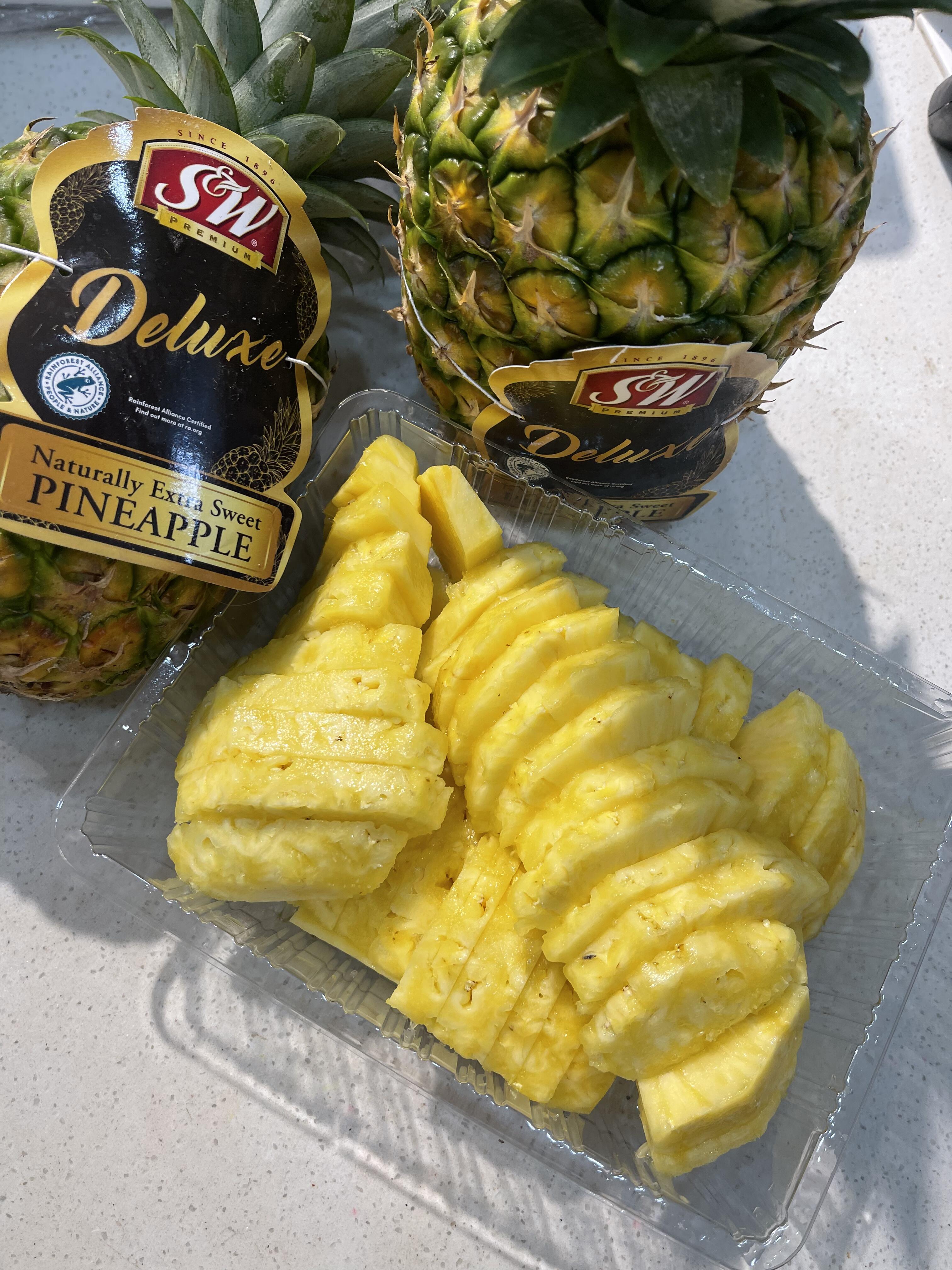 🍍菲律宾凤梨来咯‼️ 很多人以为要泡盐水 配图1