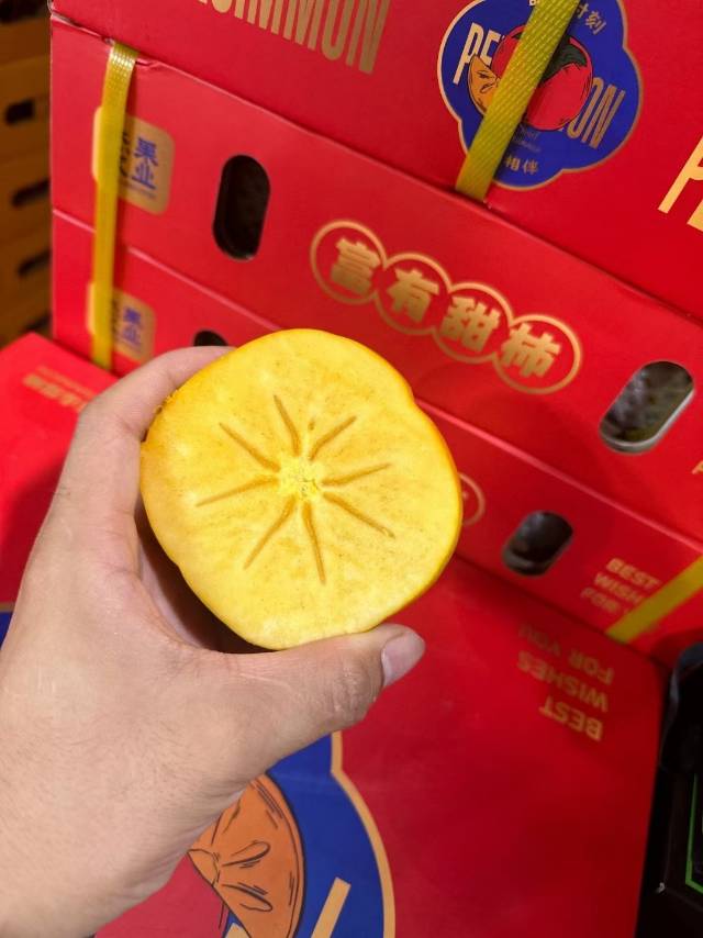 秋入燕北凉🍂，碧叶脆柿黄🍁，立秋刚过脆柿 配图1