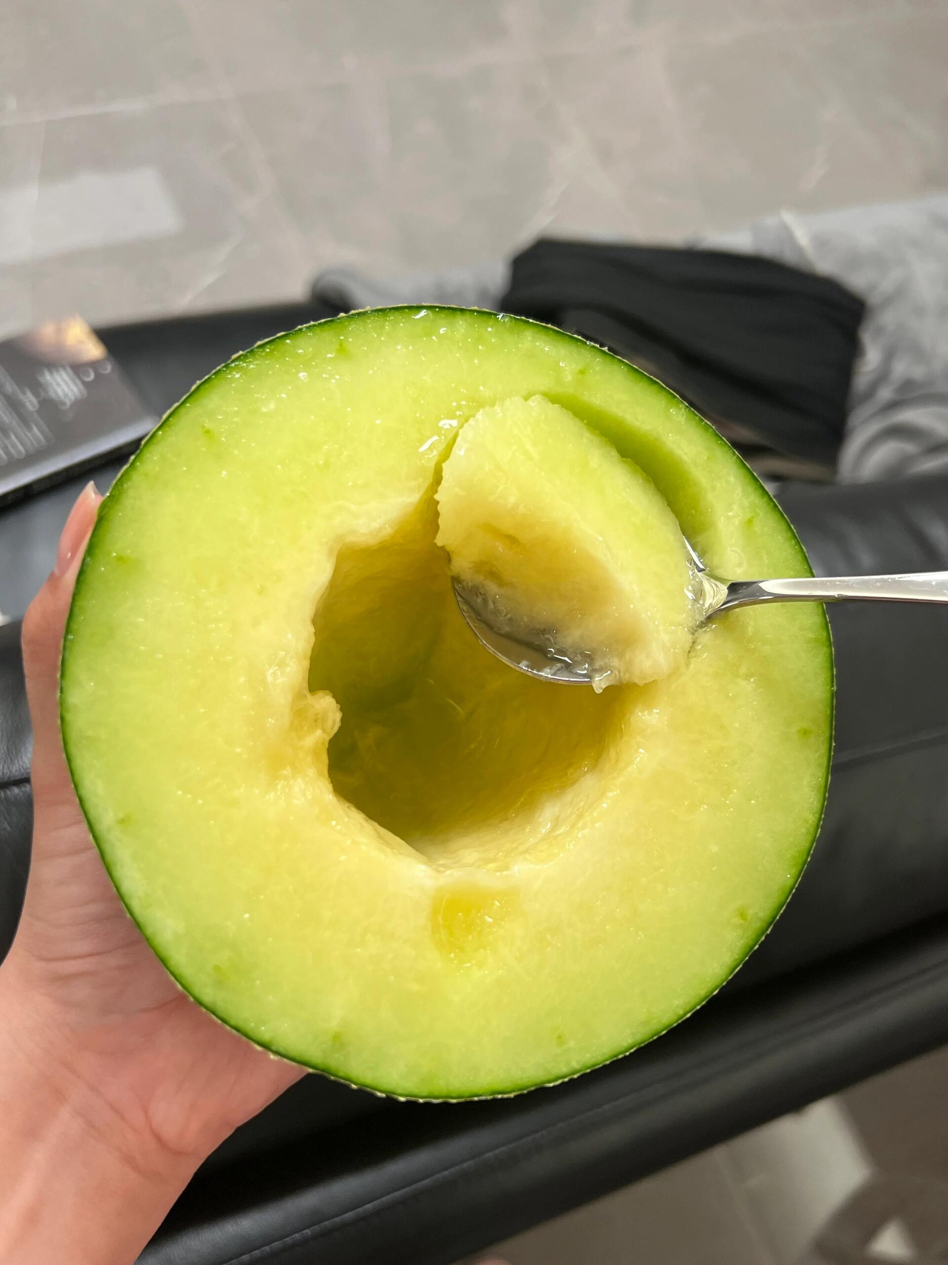 🍈放软吃的网纹瓜👀真的可以让你打开新世界 配图2