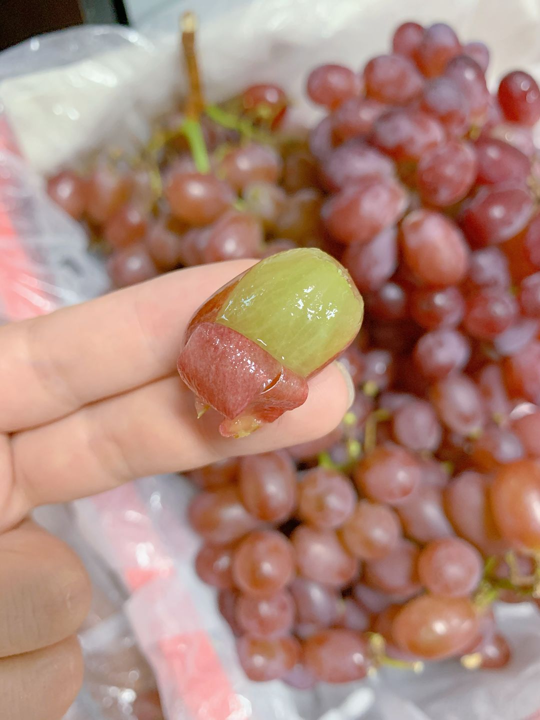 🍇🍇水果版の爆爆珠！克伦生无籽红提🍇🍇  配图2