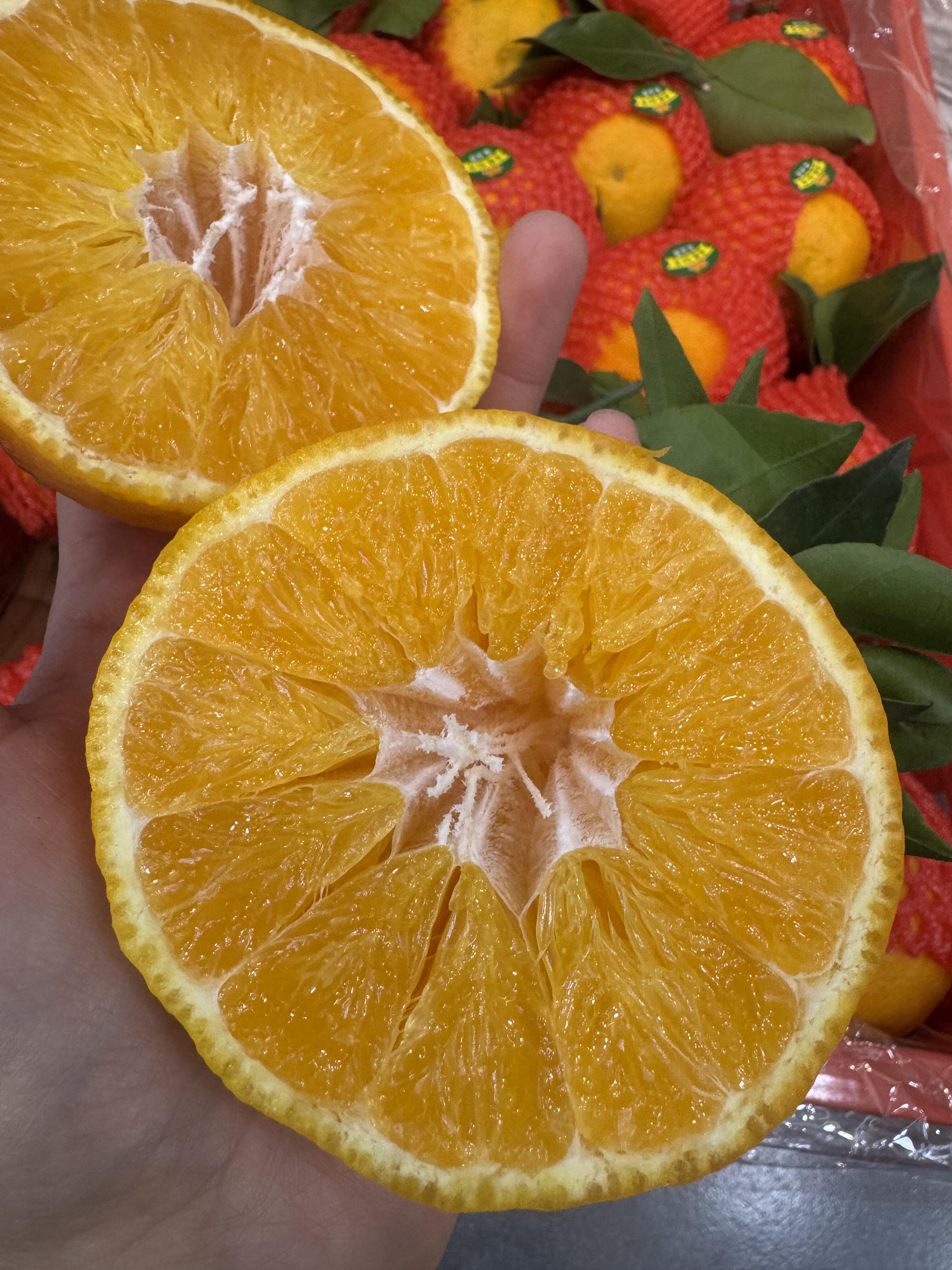 一颗橙=一杯果汁🍹 ✨好看 ✨好剥 ✨好 配图2