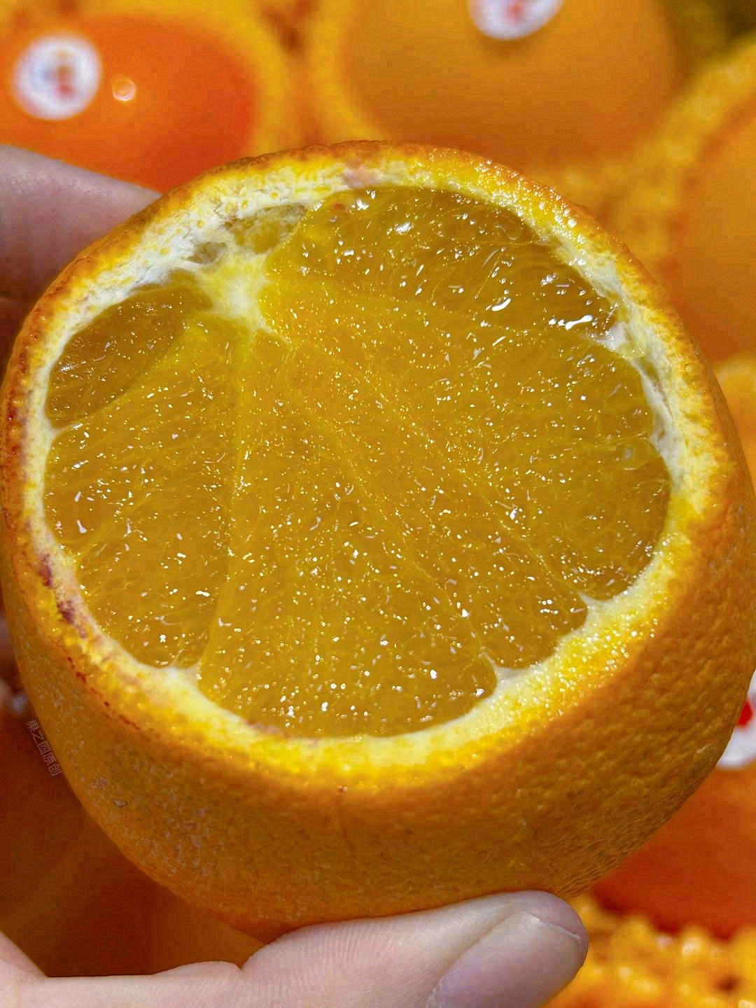 拥有太阳的专属颜色🌞 一口阳光脐橙🍊，仿 配图2