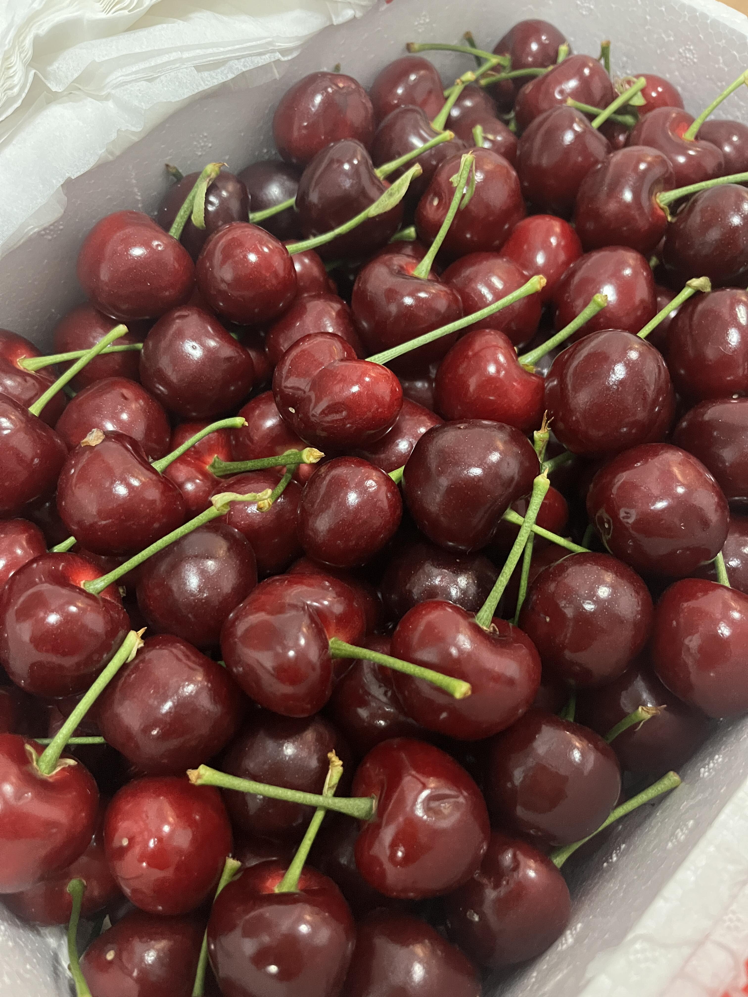 🍒 美早樱桃上市！🍒 红得发紫像玛瑙～颗 配图3