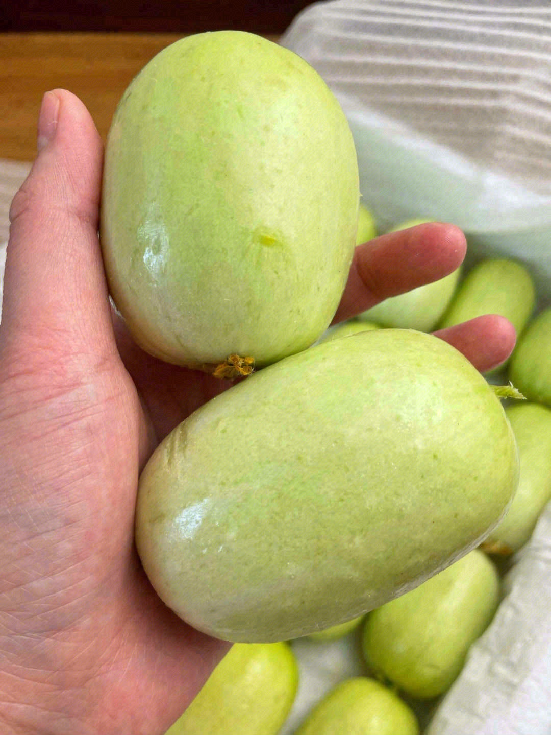 🌿玉女黄瓜外形小巧新颖奇特，它光滑无刺有 配图2