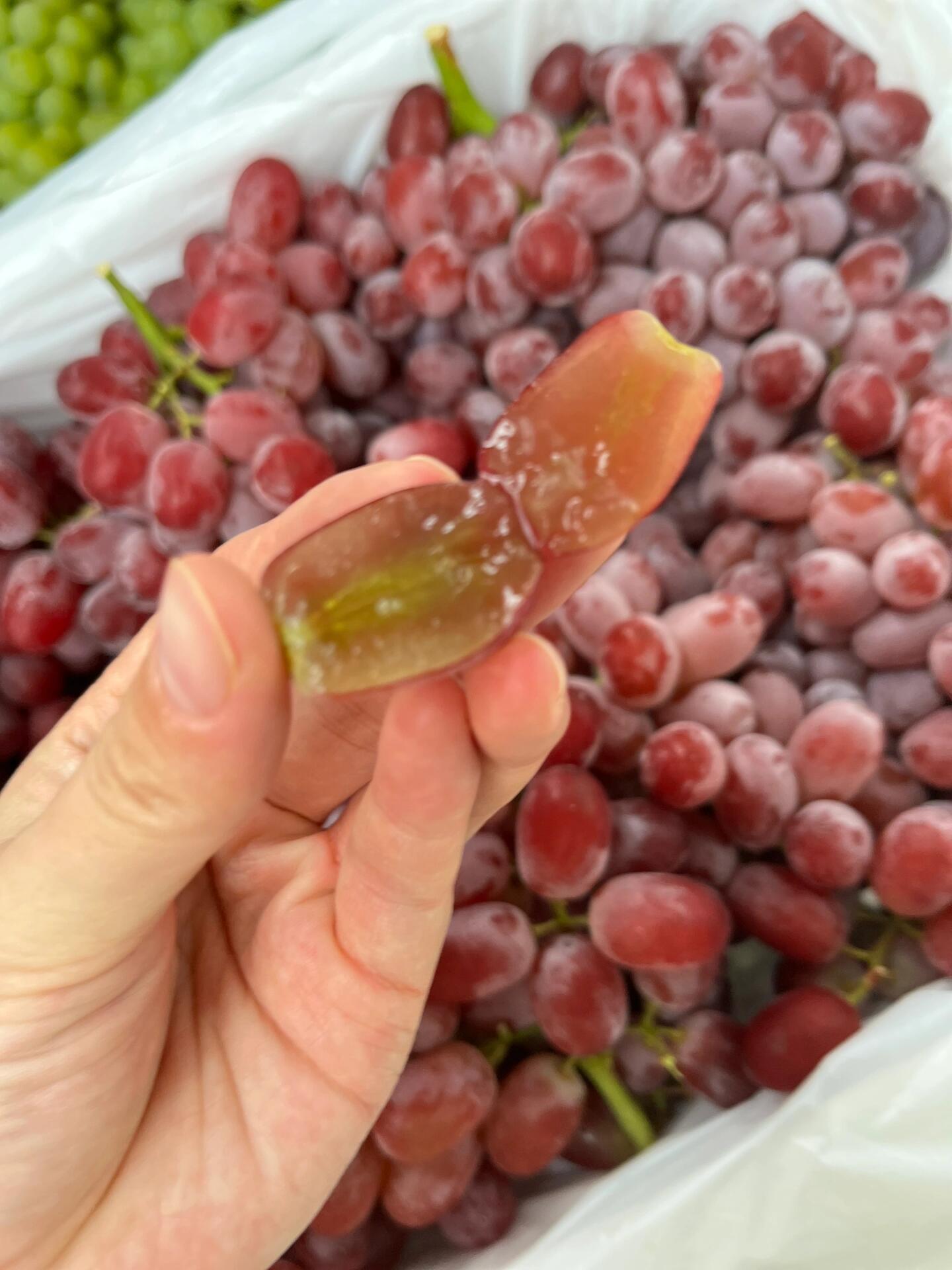 无籽红提🍇 满满夏天的颜色和香气❗❗ 红 配图1