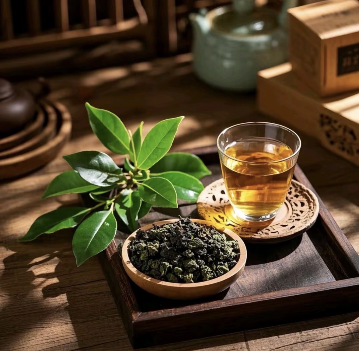 安溪核心产区铁观音，条索紧结，兰花香明显 配图2