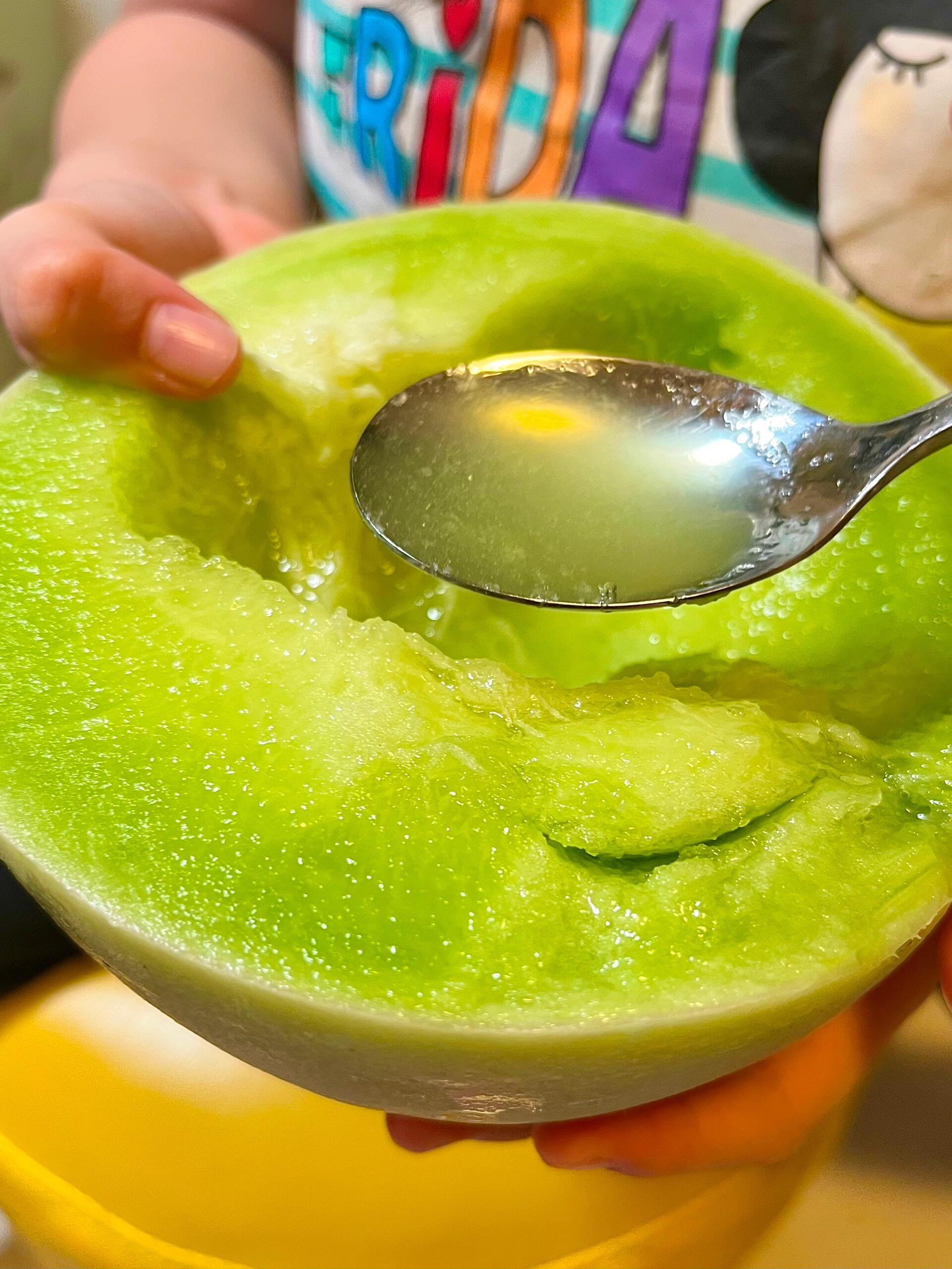 🍈 玉菇瓜软糯香甜！ 果肉翠绿像翡翠💚看 配图2