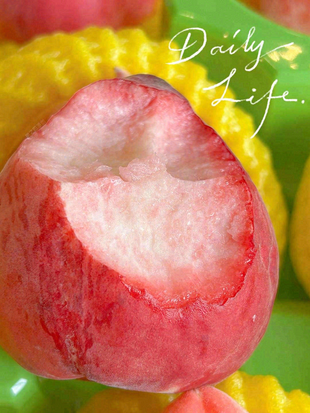 春雪蜜桃抢鲜上市✈️！ 可脆可juicy 配图1