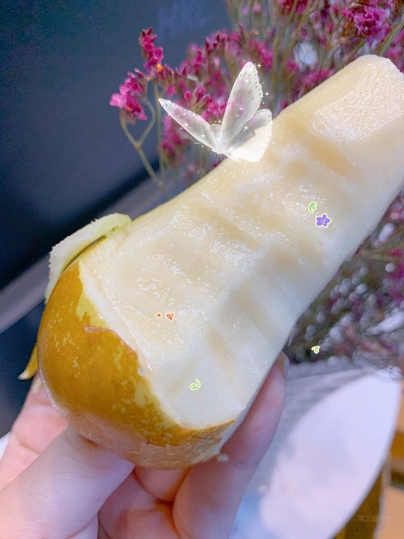 吃啤梨🍐🍐要坚持 “吃软不吃硬”😁😁😁  配图1