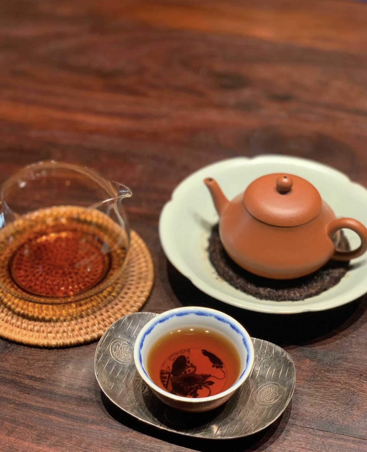 普洱茶…好的普洱熟茶有：厚、滑、润、甜、 配图2