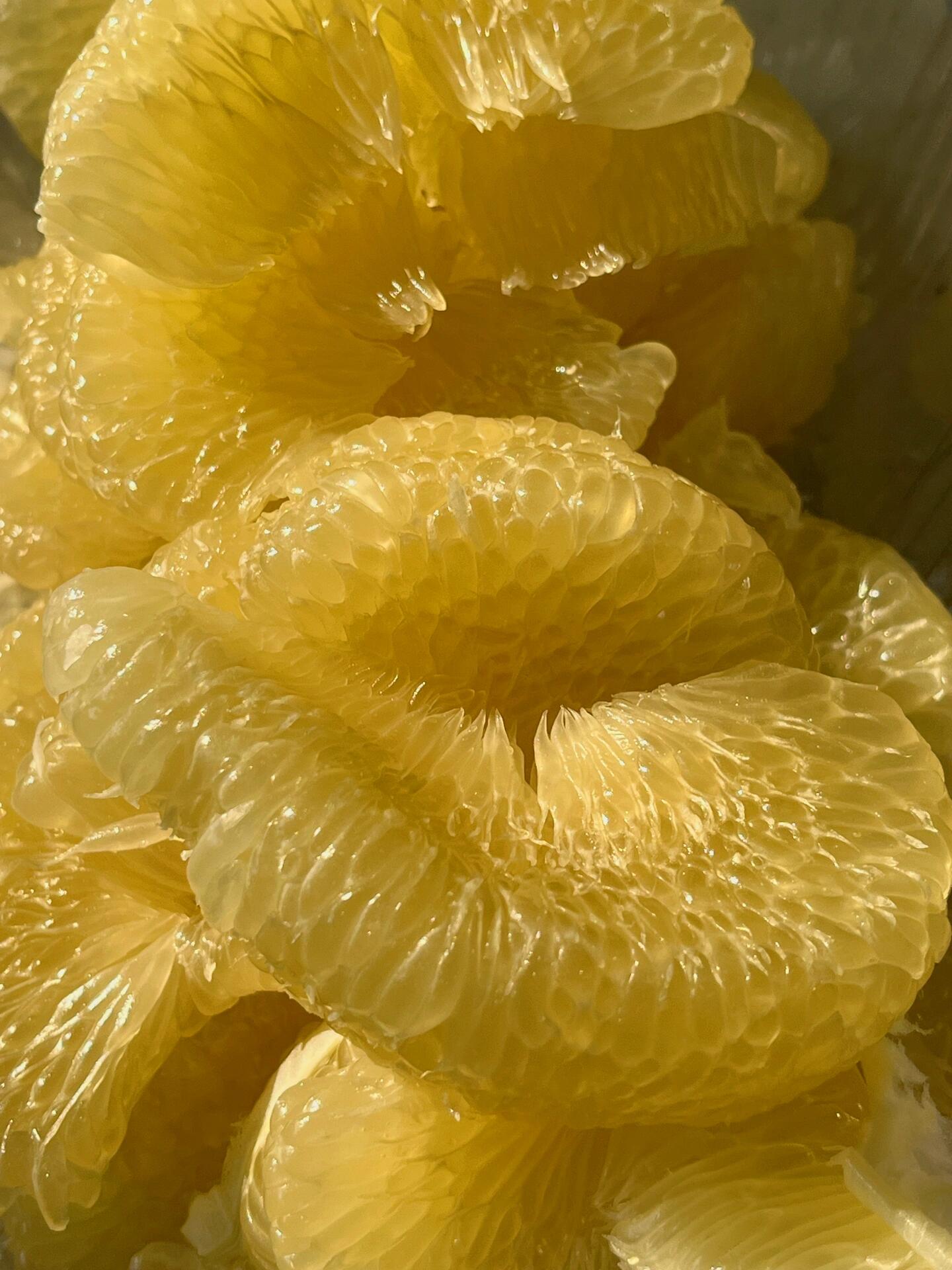 白心蜜柚，口感最佳期到啦✌️ 🌼外皮金黄 配图2