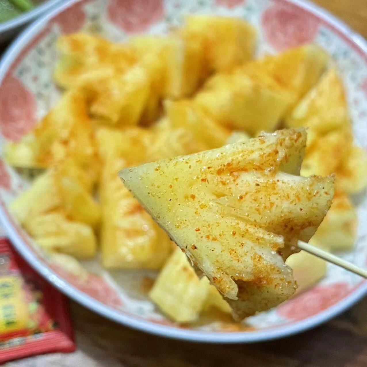🍍 手撕凤梨不用切！ 直接手撕着吃🦷仪式 配图3