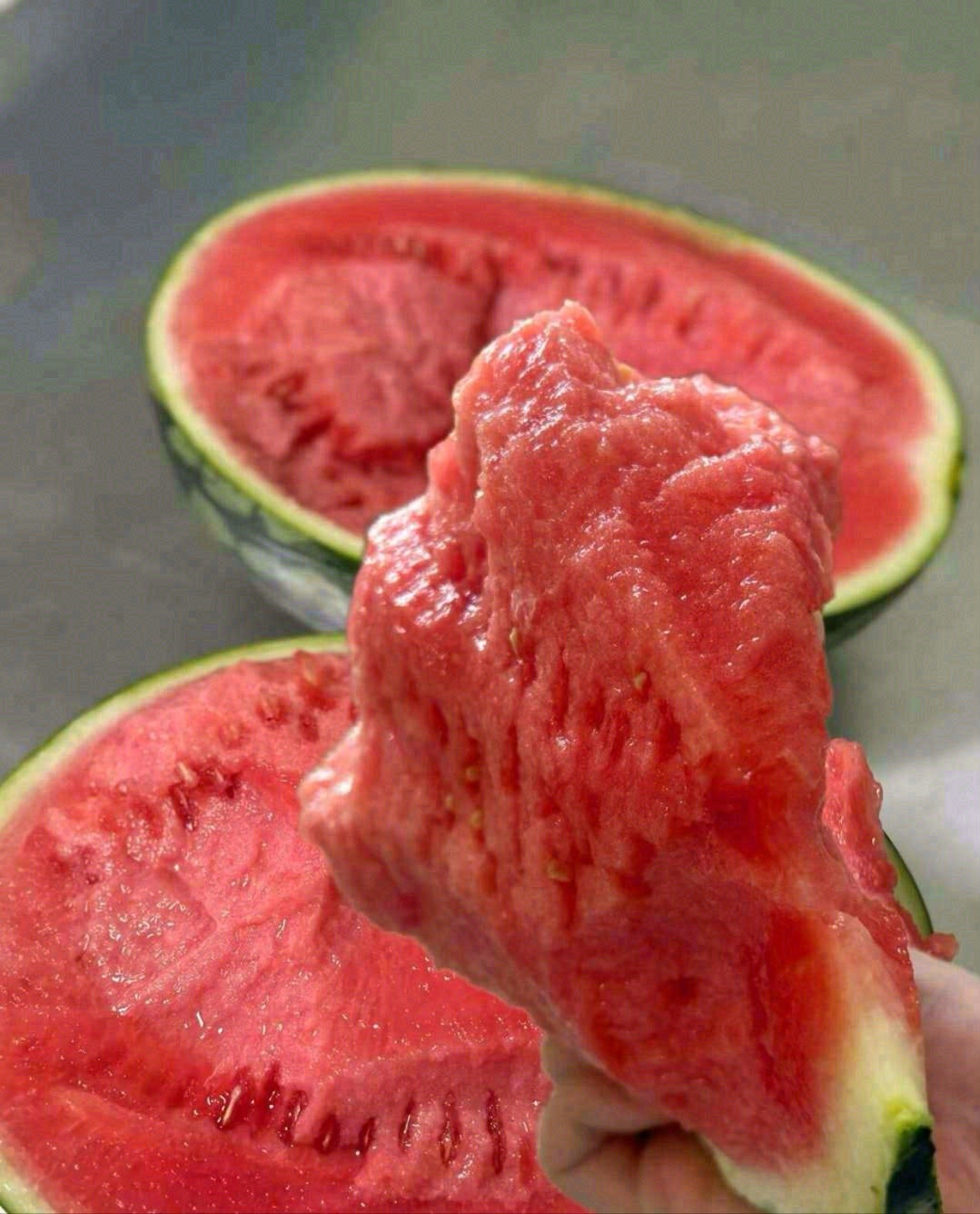 🥰吃点好的，💐心情才好 麒麟西瓜🍉一出现 配图3
