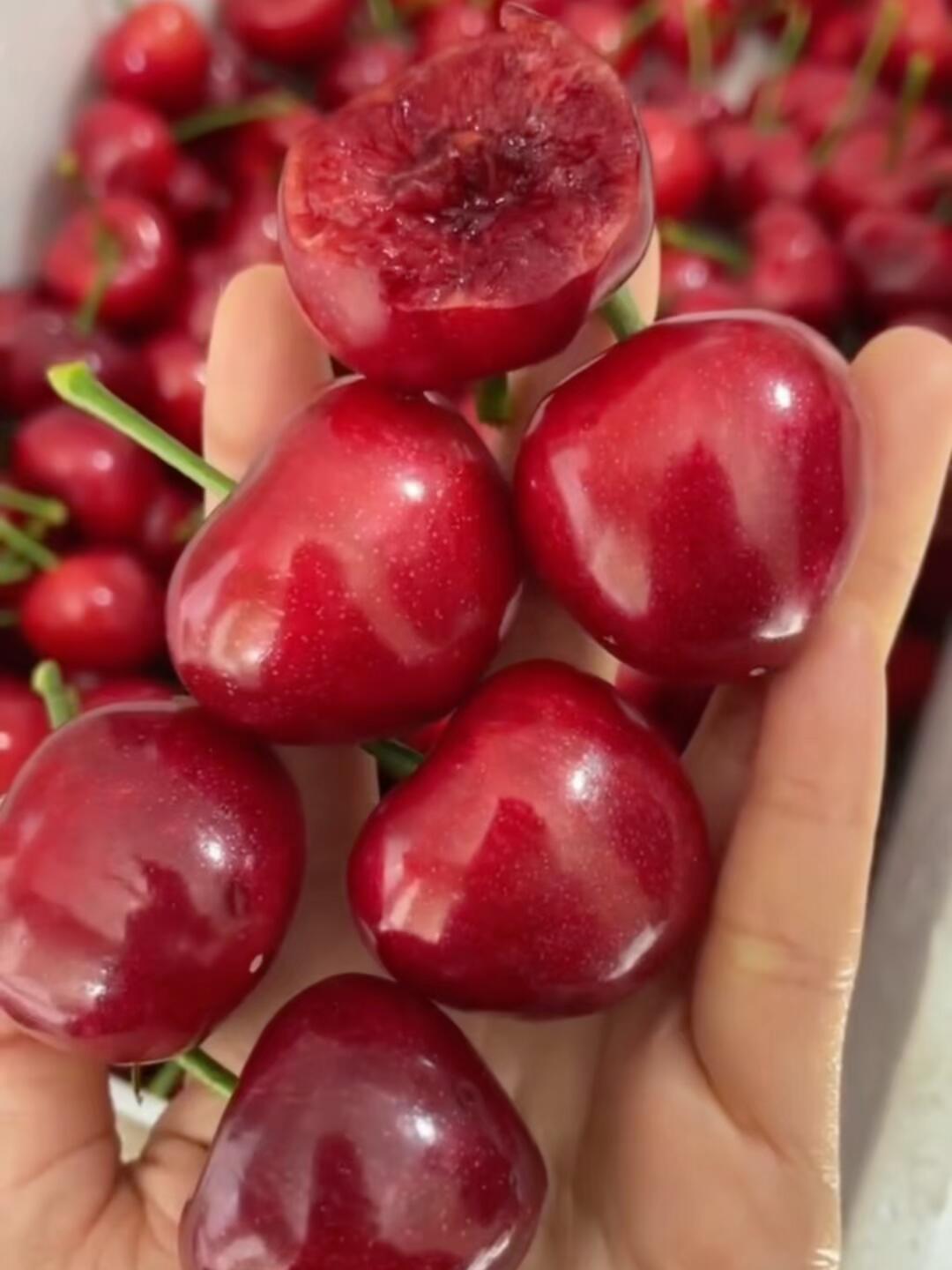 🍒 美早樱桃上市！🍒 紫红发亮像宝石～颗 配图2