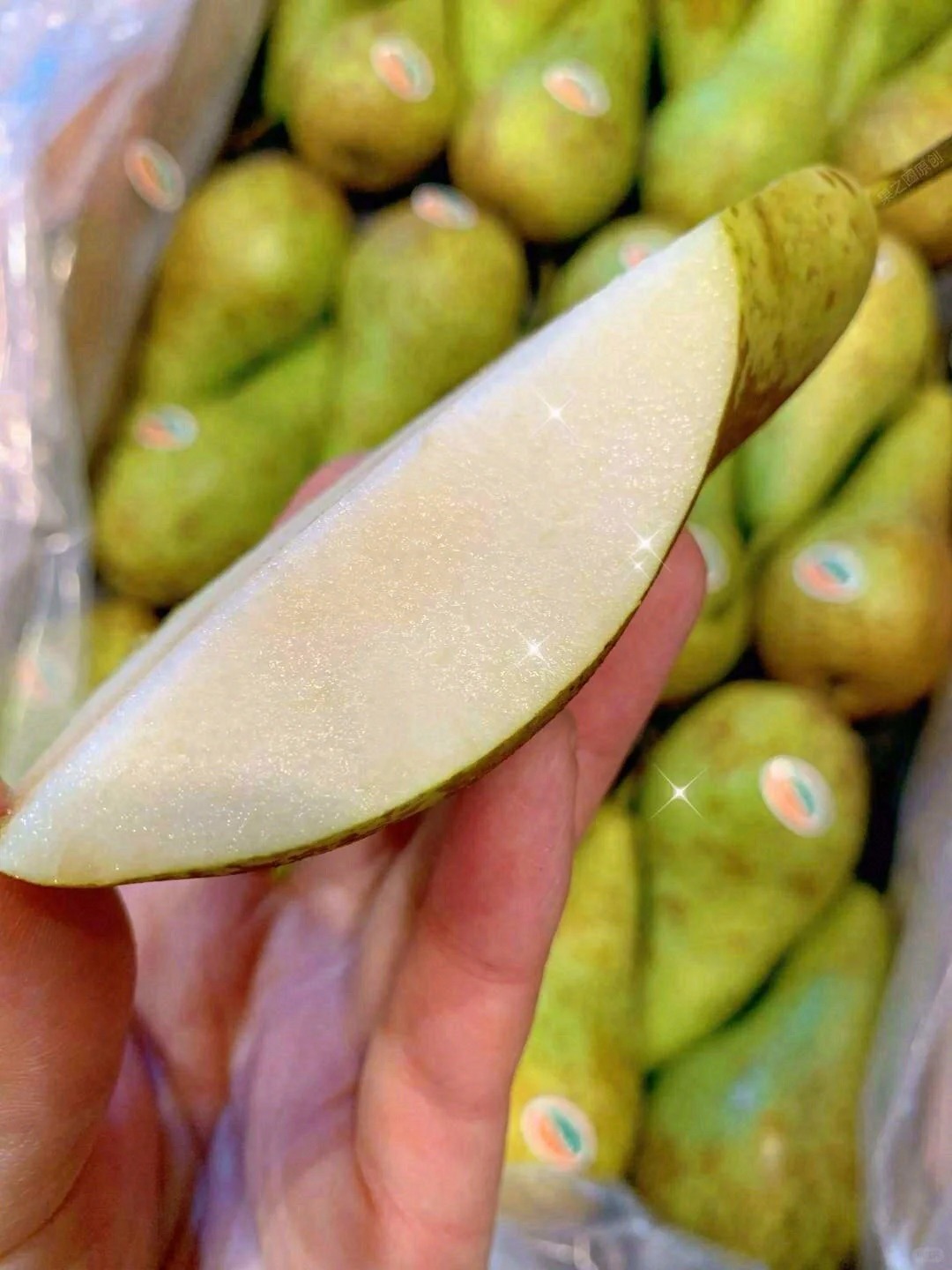 越吃越❤爱的一款梨～ 【比利时🇧🇪无核啤 配图1