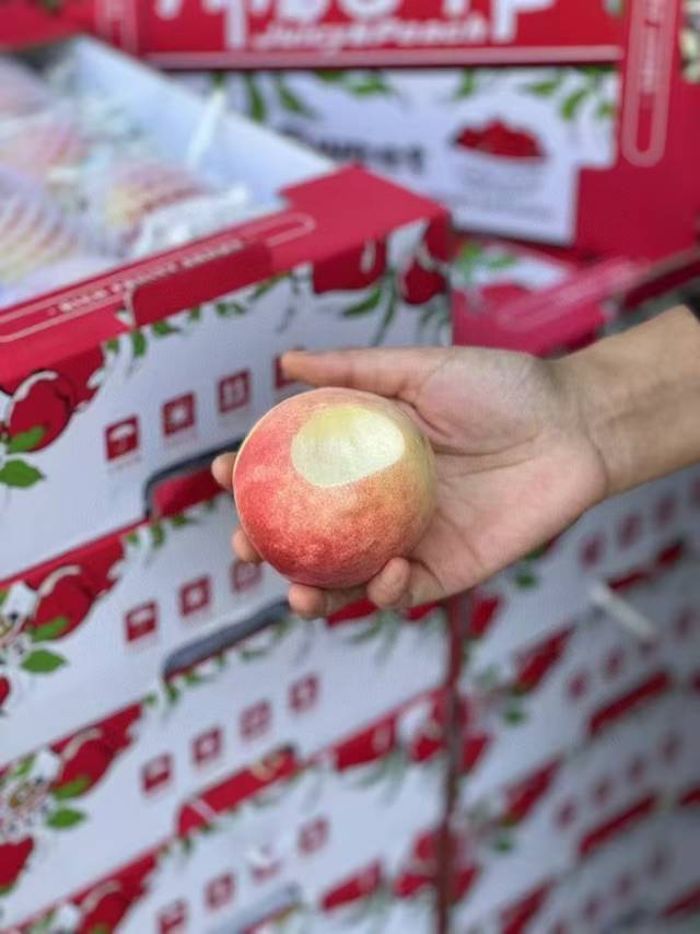🍑桃子作云南雪桃 大自然最甜的赠予 跨越 配图2