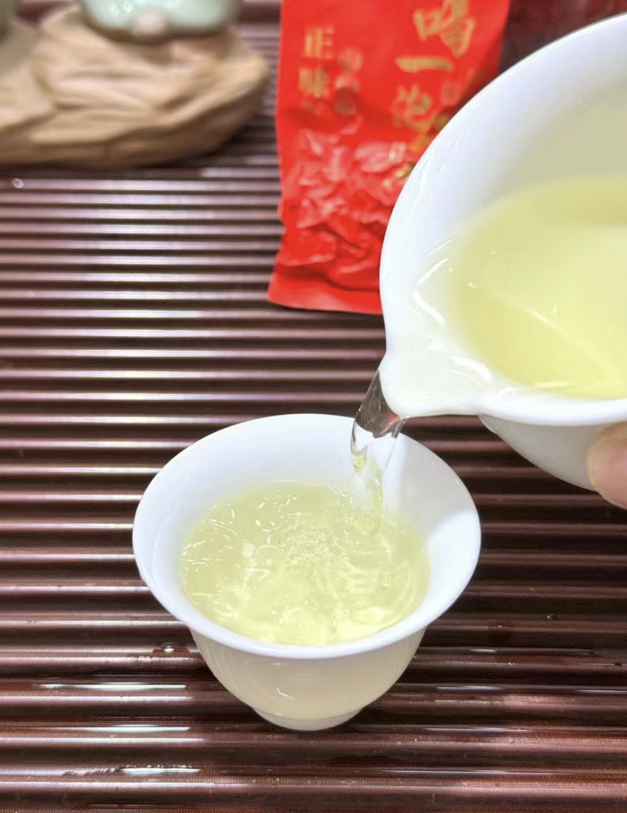 心中有山水，茶里无事非， 一抹茶香，享人 配图1