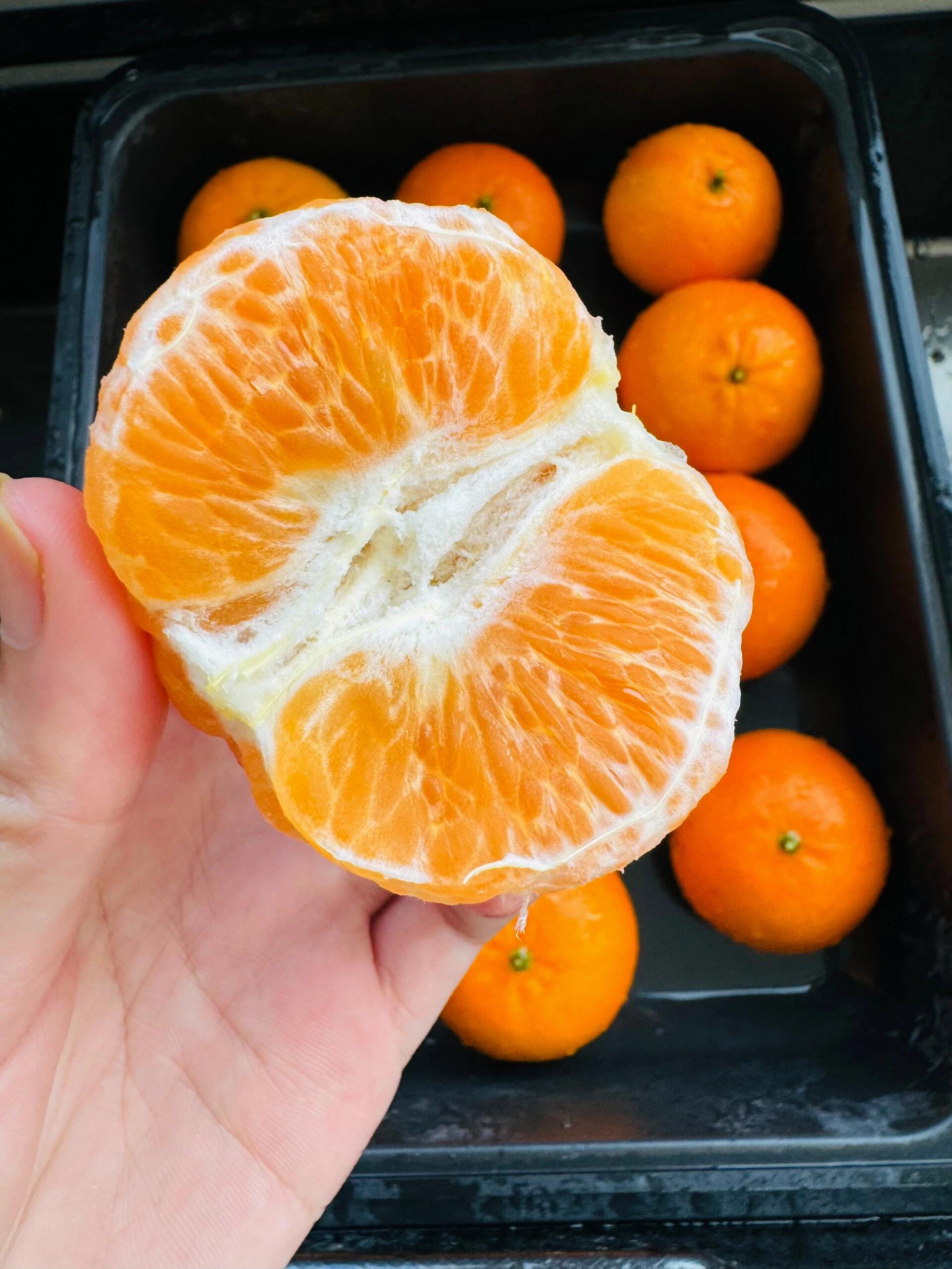 🍊沃柑甜过初恋！ 皮薄汁多，一口咬下去汁 配图2